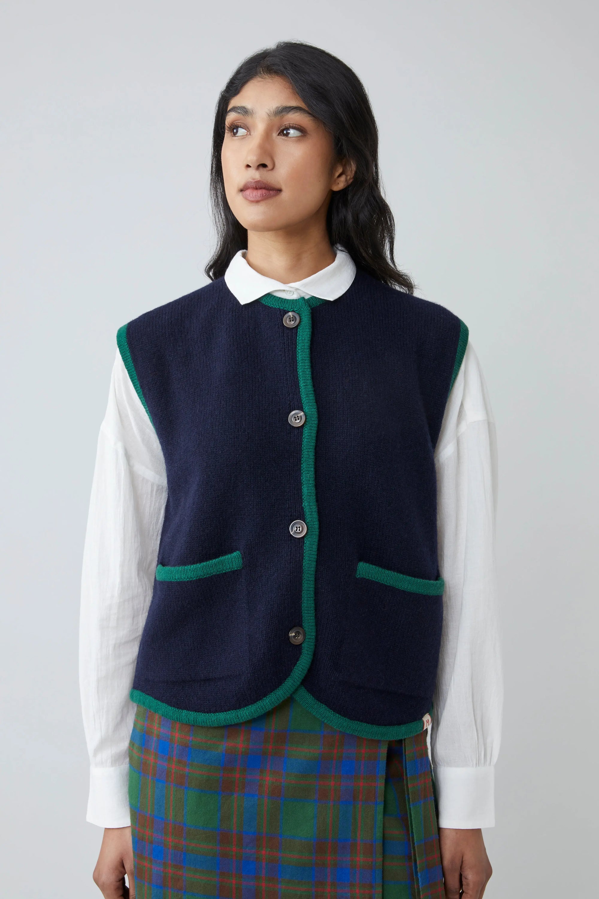 Cardigan Nora N°212 Uniform - Moismont