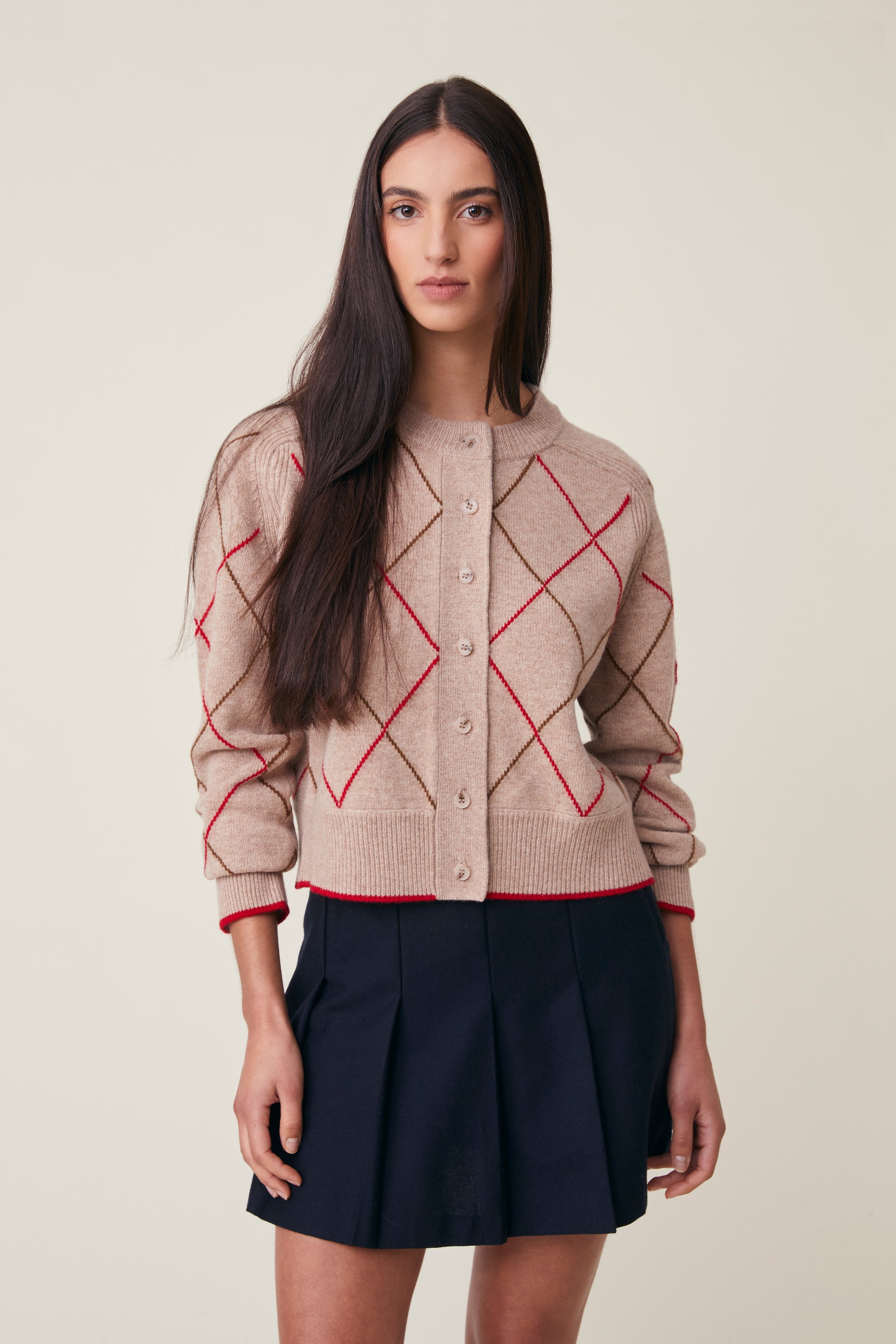 Gilet Auguste N°233 Arlequin Cord