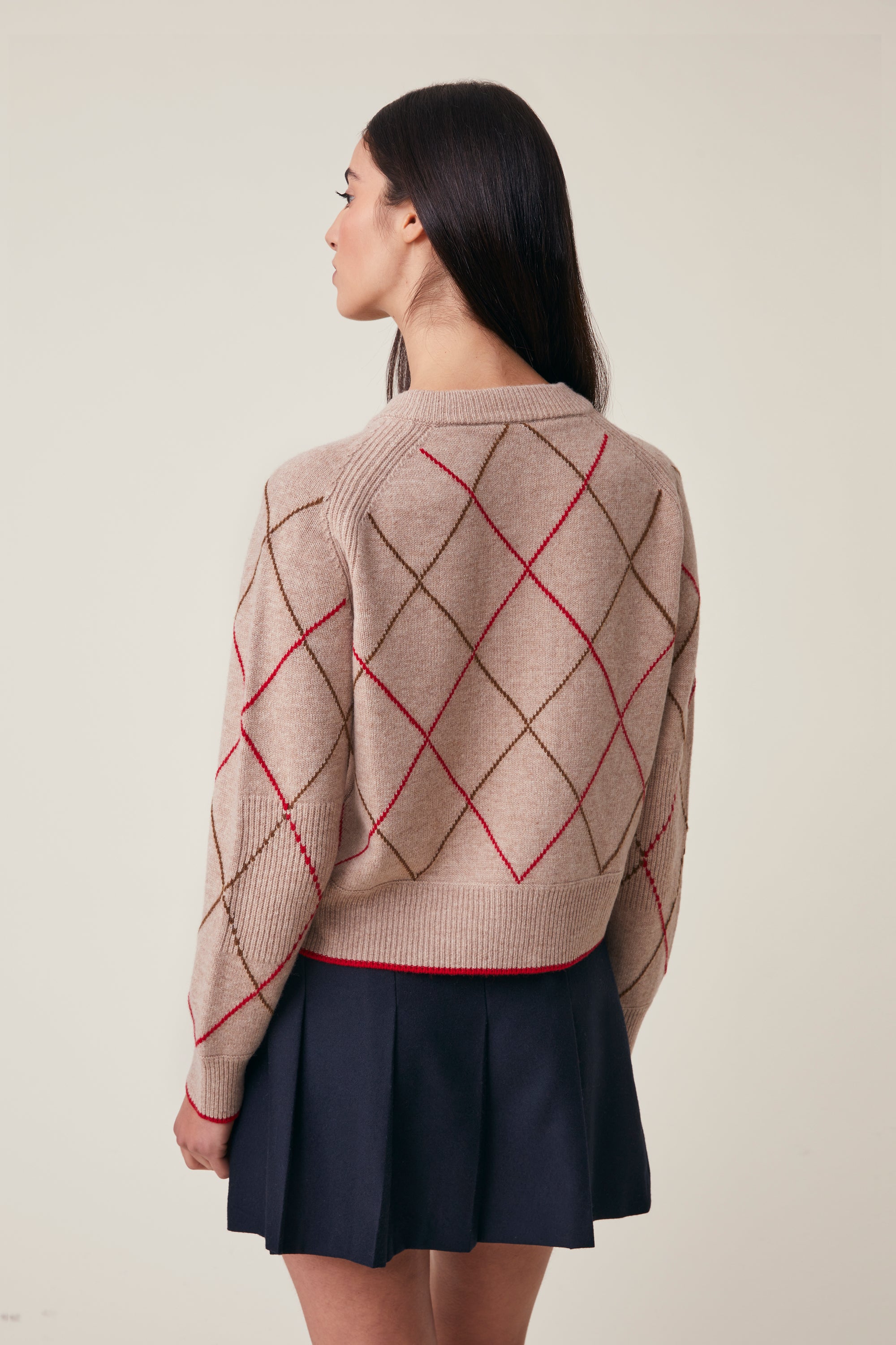 Gilet Auguste N°233 Arlequin Cord