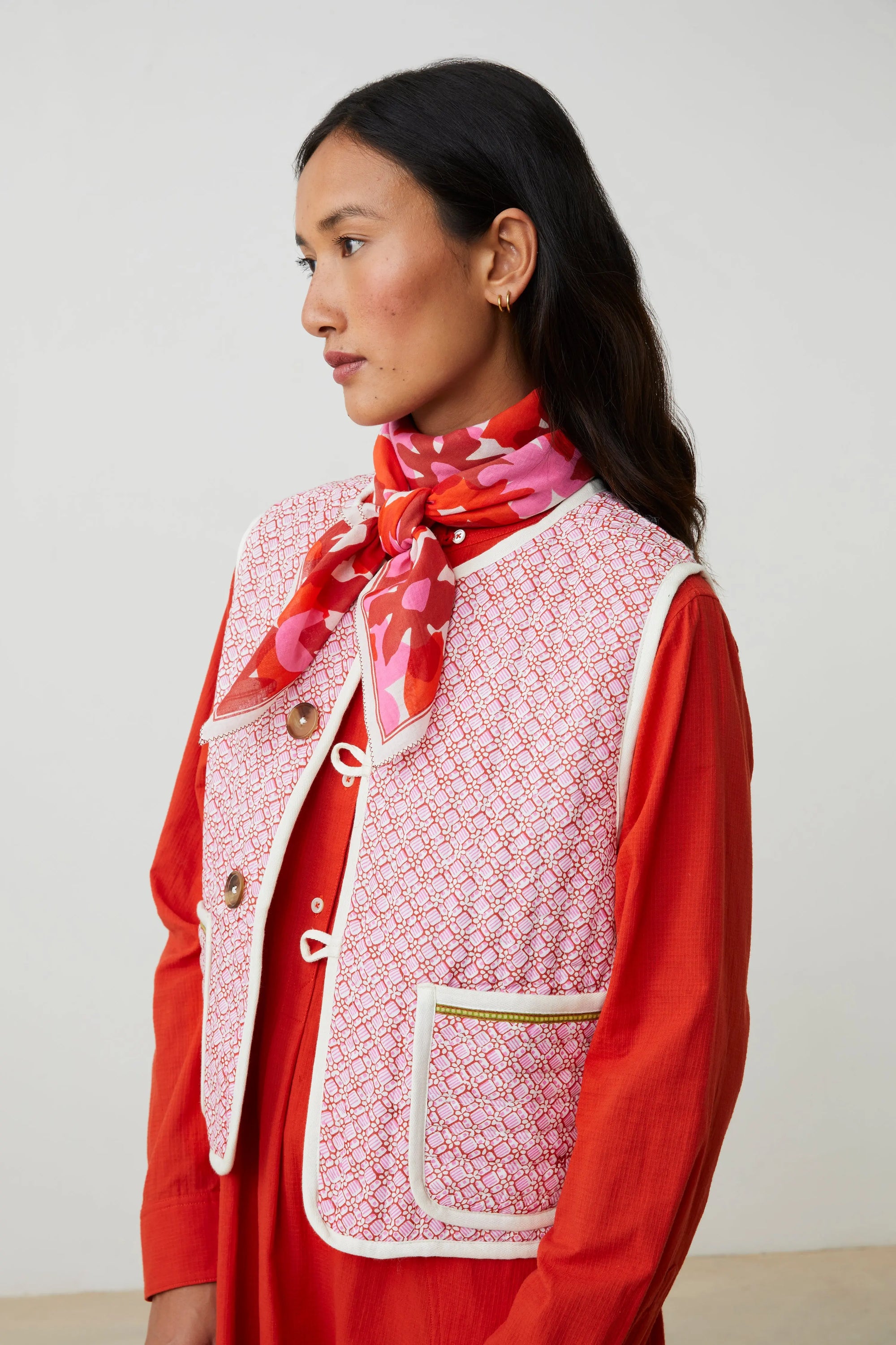 Gilet Annie N°828 Colette Tulip