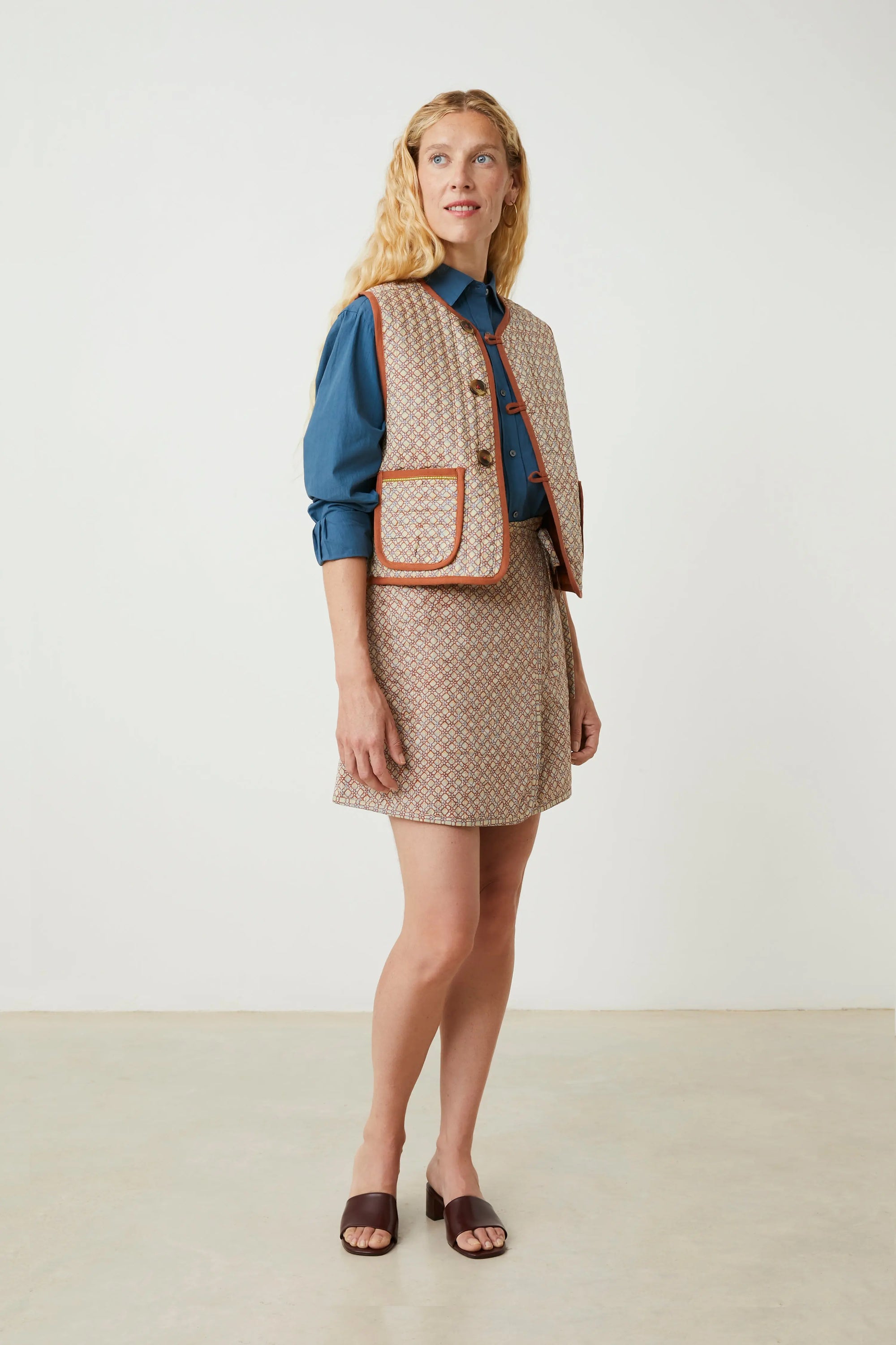 Gilet Annie N°828 Colette Agate