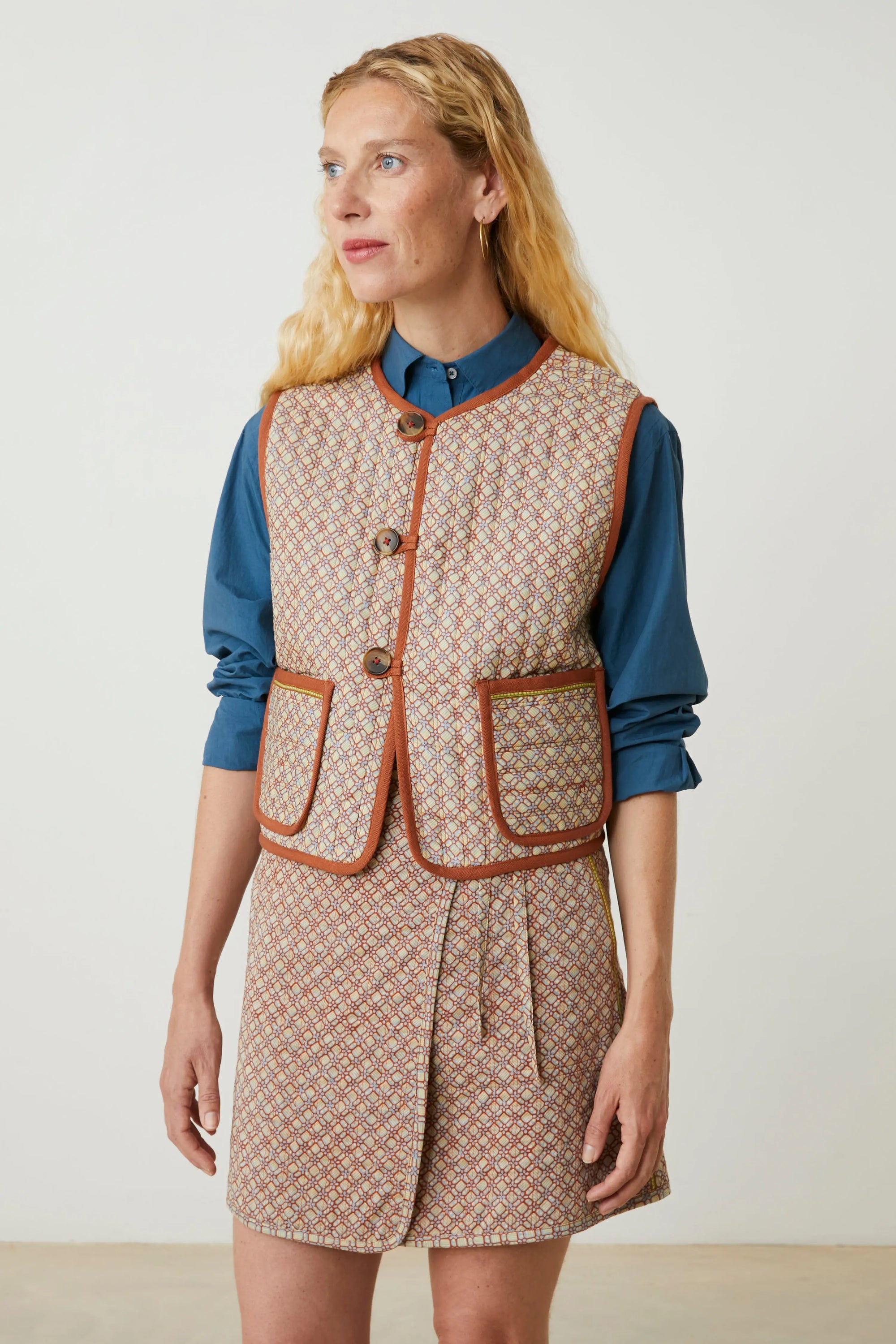 Gilet Annie N°828 Colette Agate