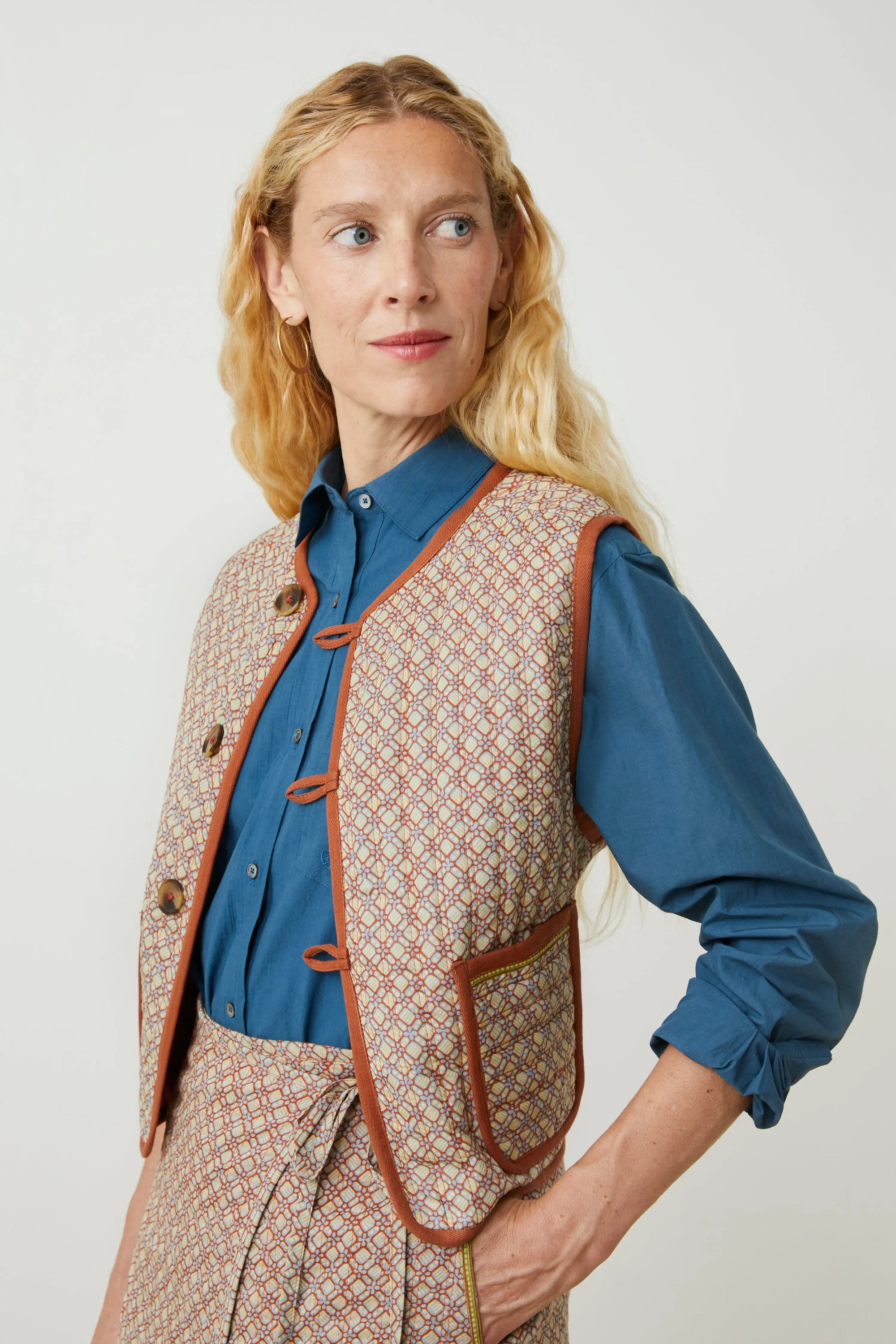 Gilet Annie N°828 Colette Agate