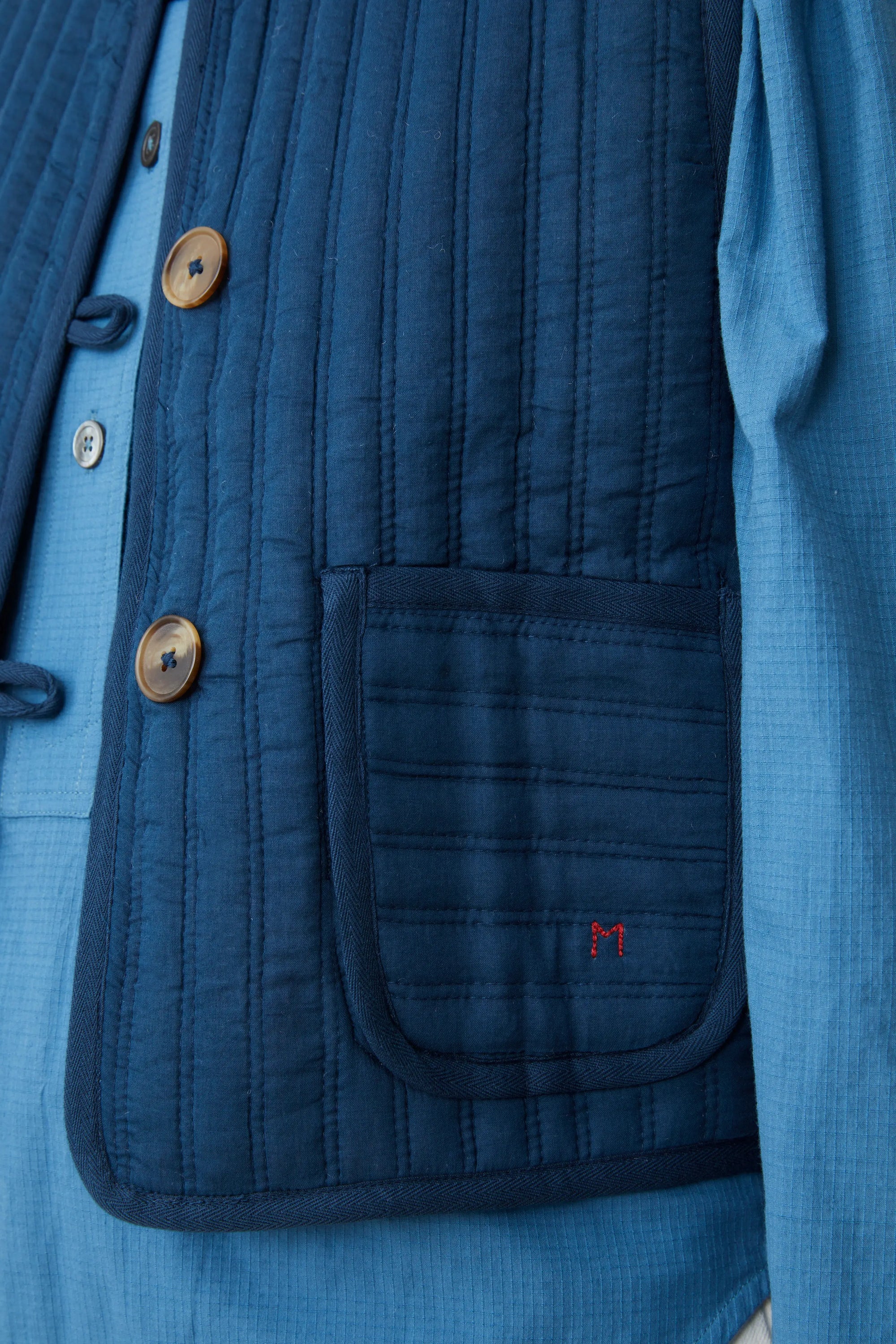 Gilet Annie N°828 Secret Checks Pop Pink