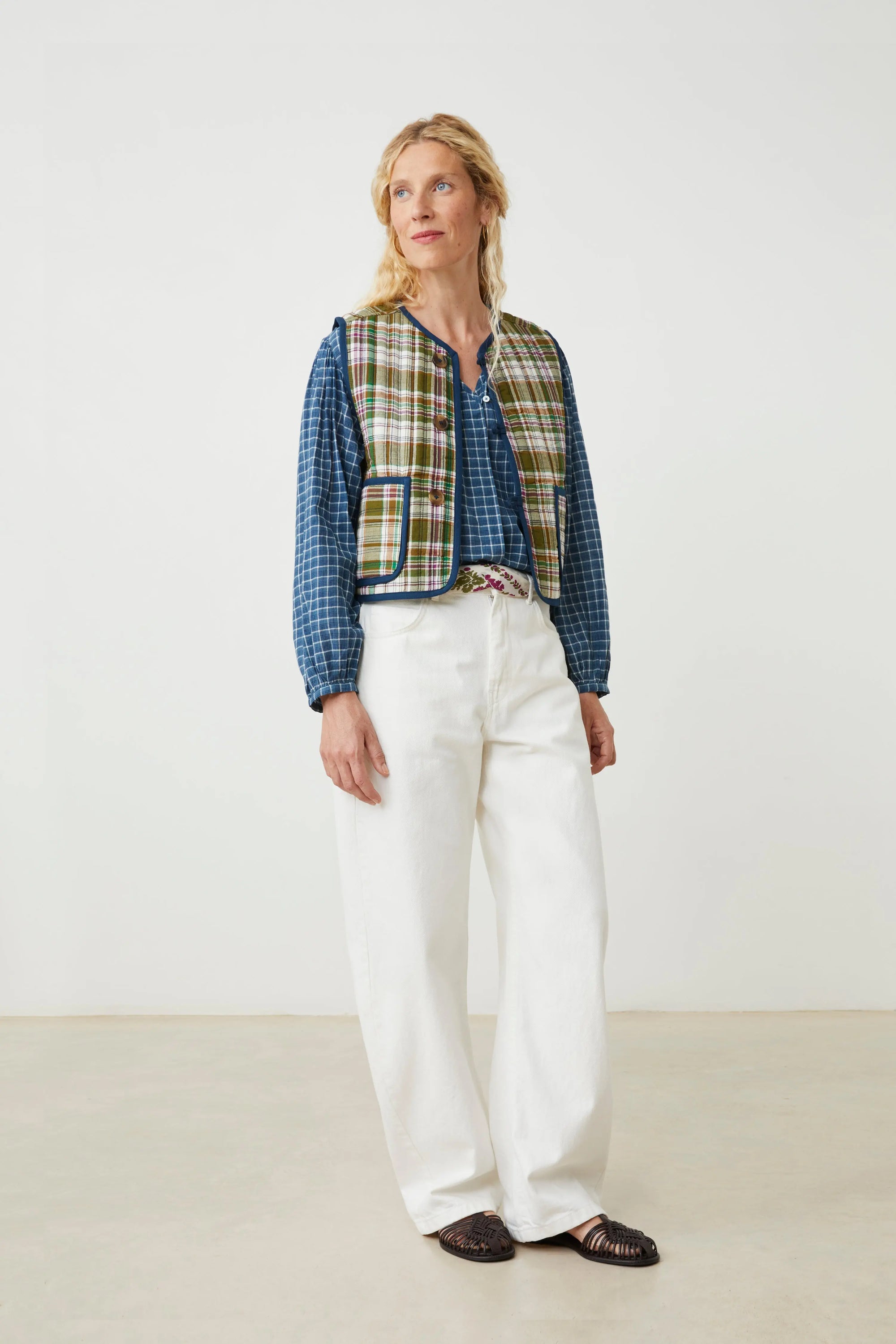 Gilet Annie N°828 Secret Checks Amazon