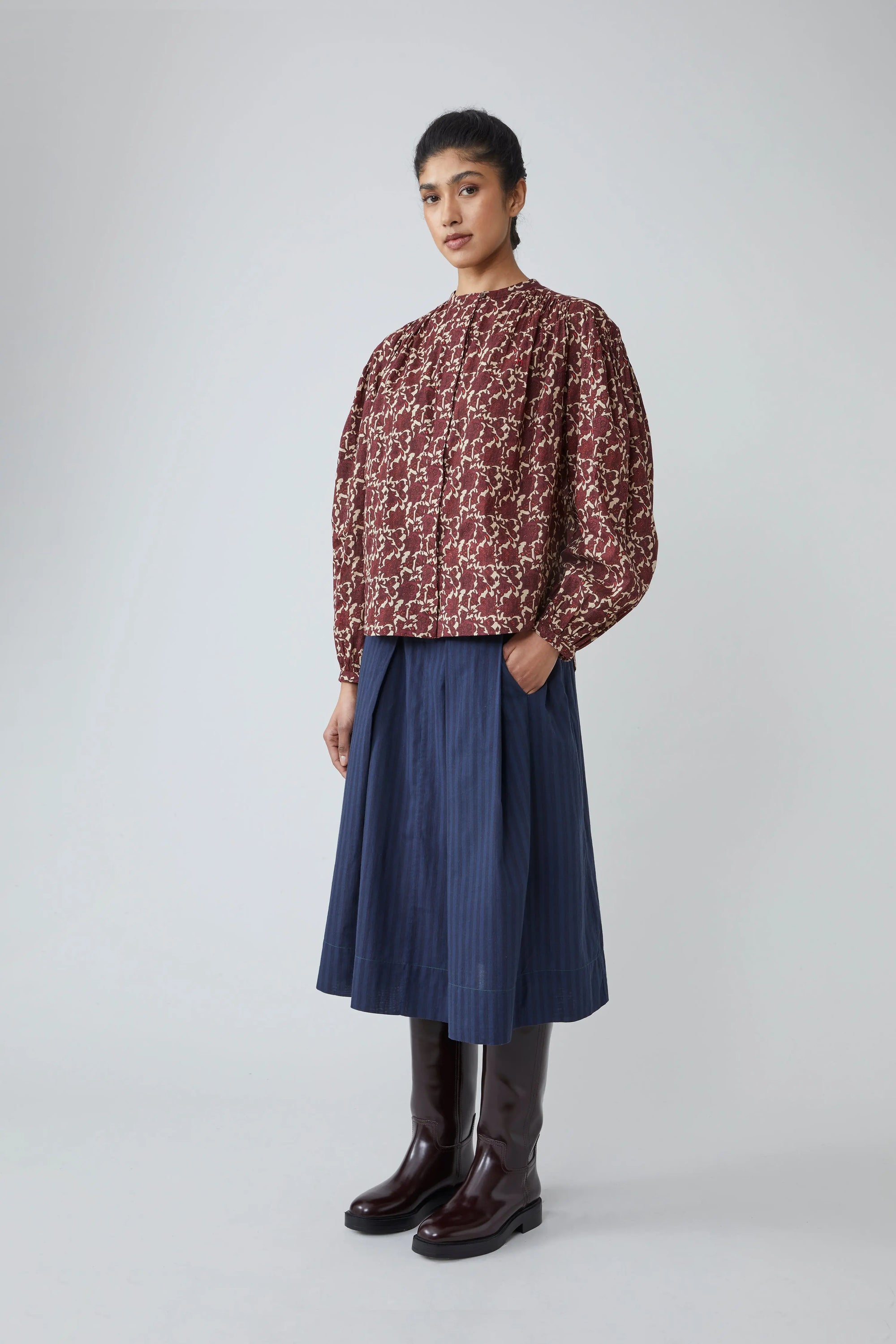 Blouse Emma N°809 India Poppy - Moismont