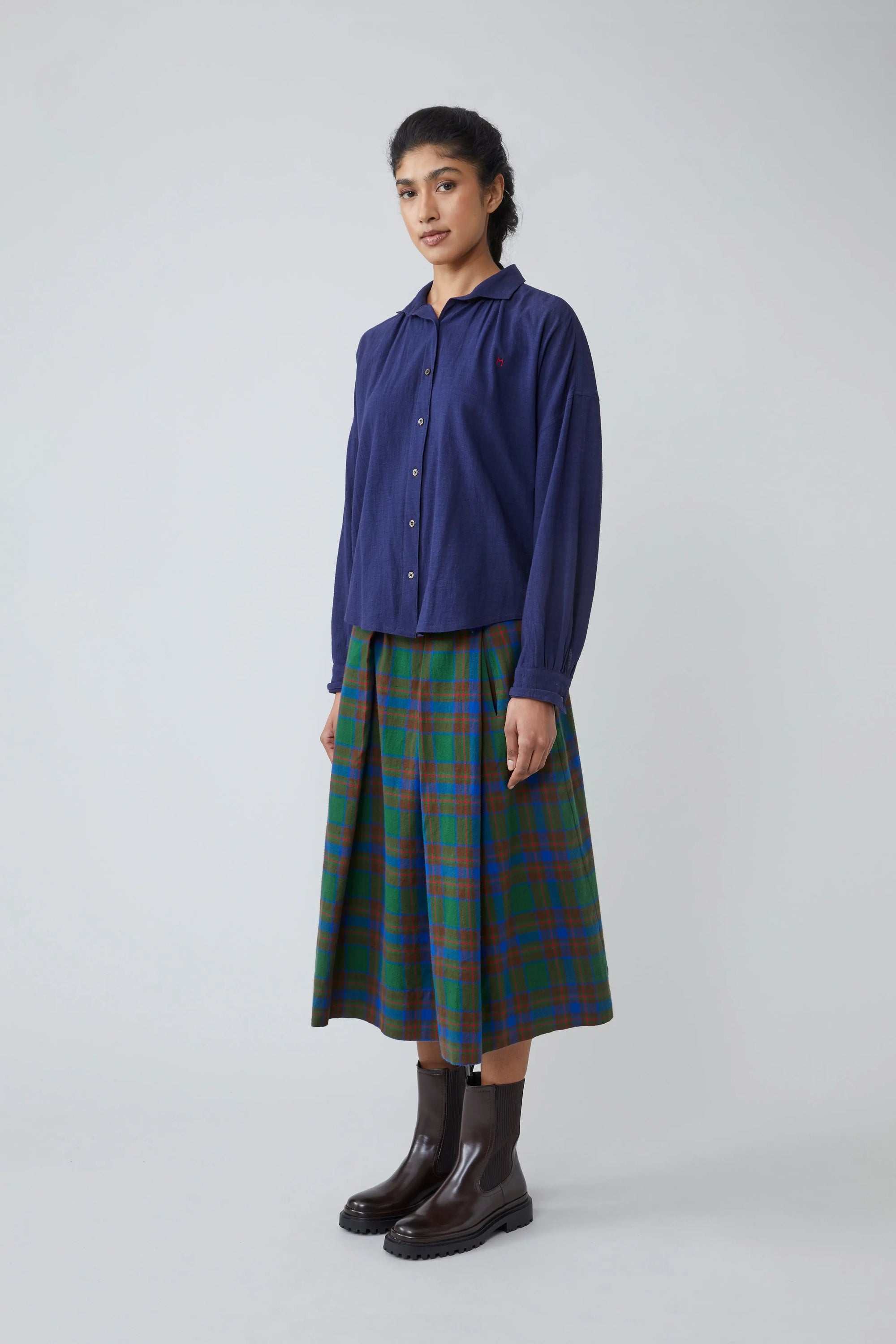 Blouse Kate N°810 Crimp Uniform - Moismont