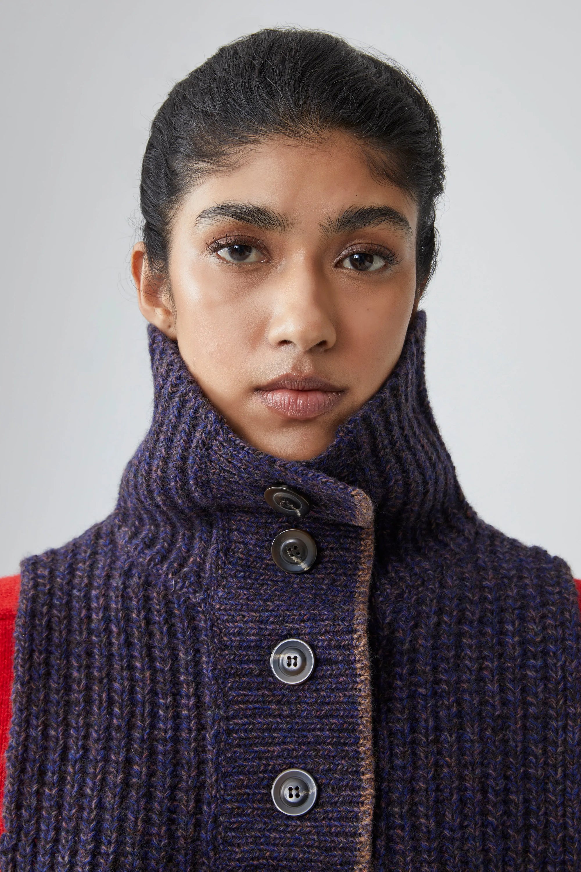 Plastron Lise N°213 Light Mulberry - Moismont