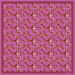 Foulard Ajmer N°791 Pop Pink