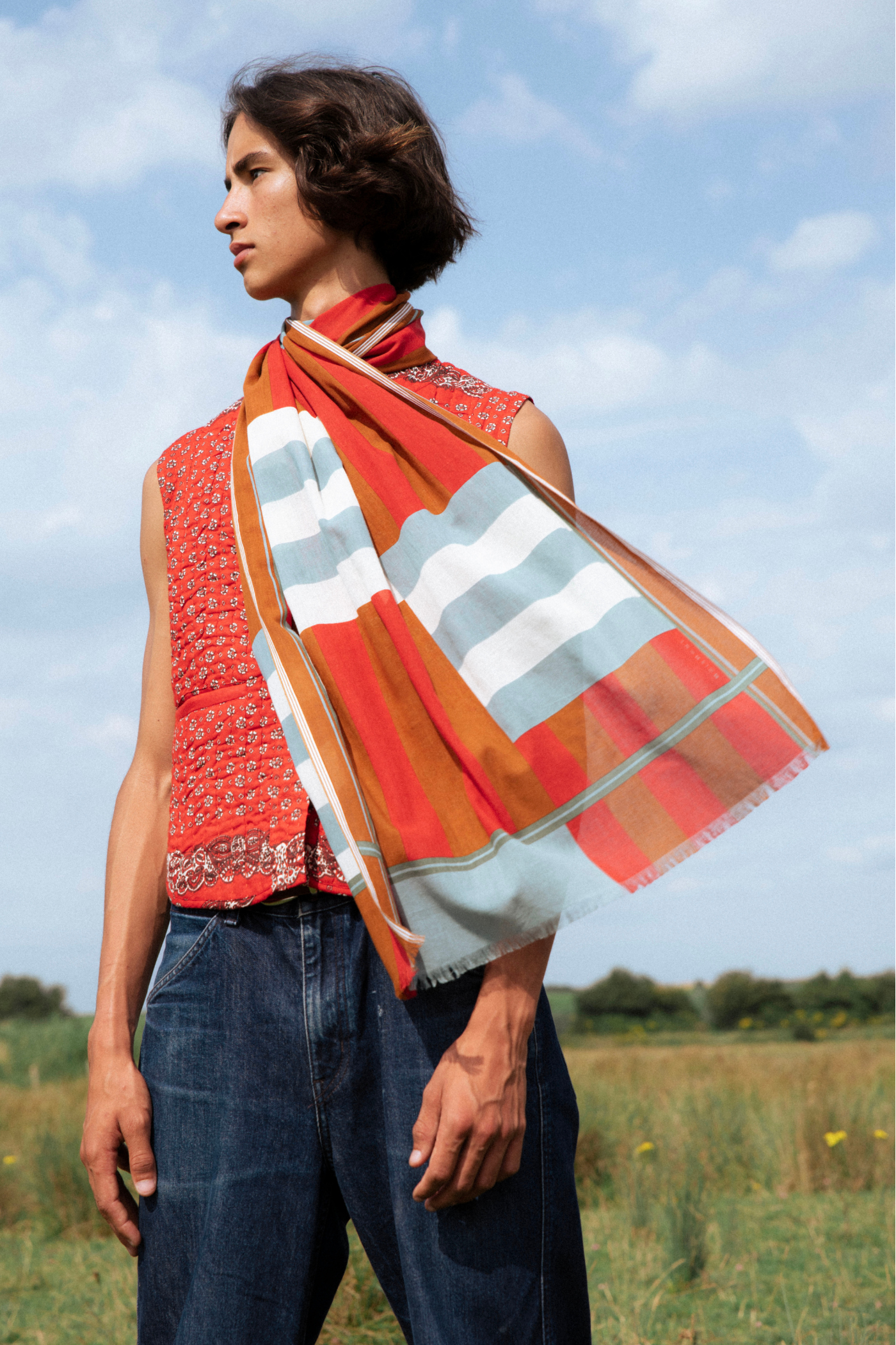 Scarf No. 771 Tomette