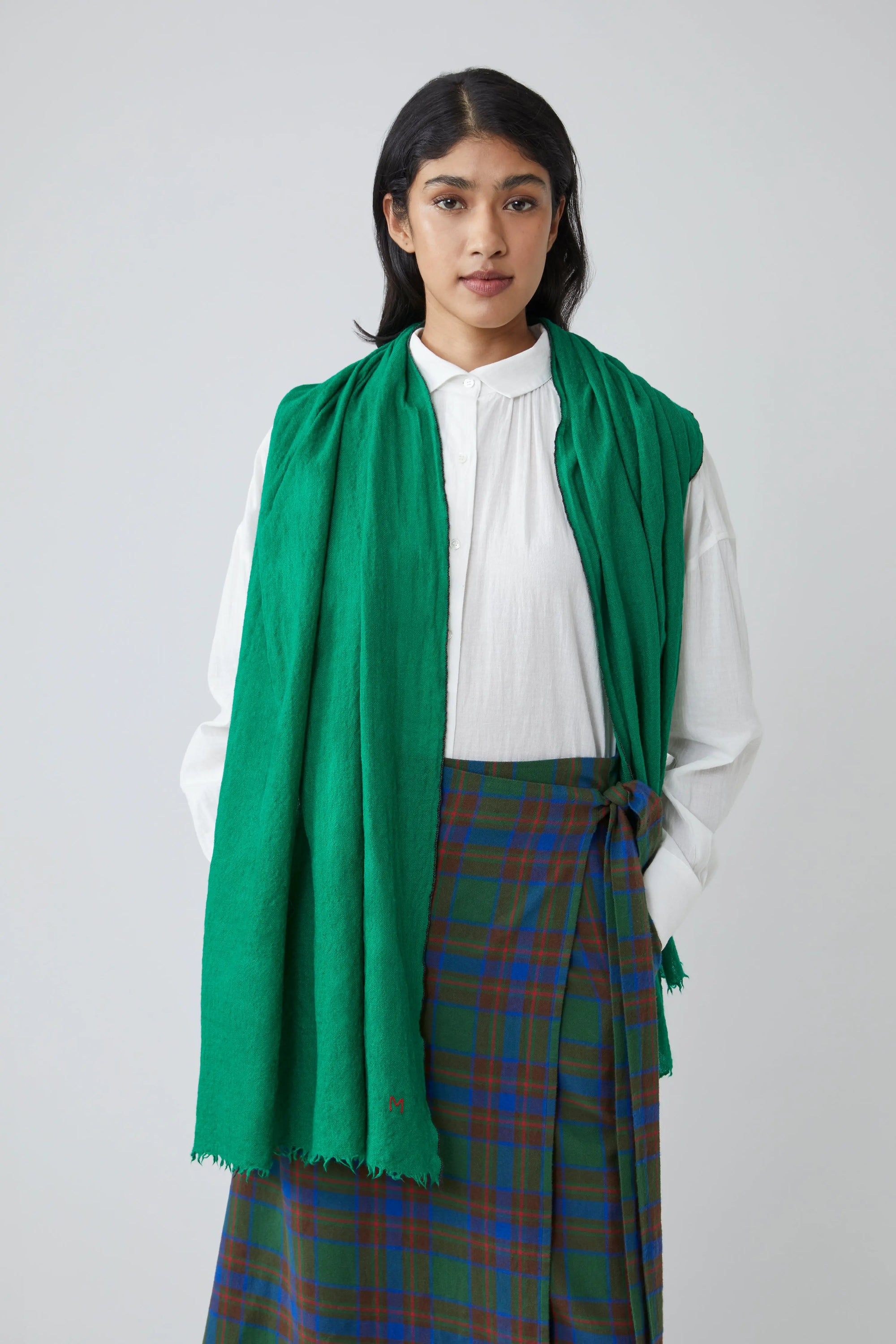 Echarpe N°100 Oxford Green - Moismont