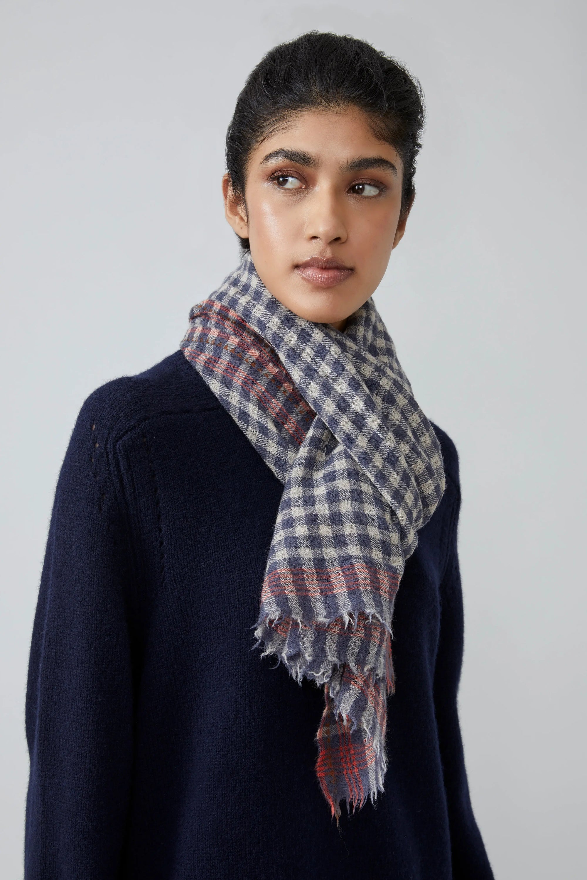 Echarpe N°693 Slate Grey - Moismont