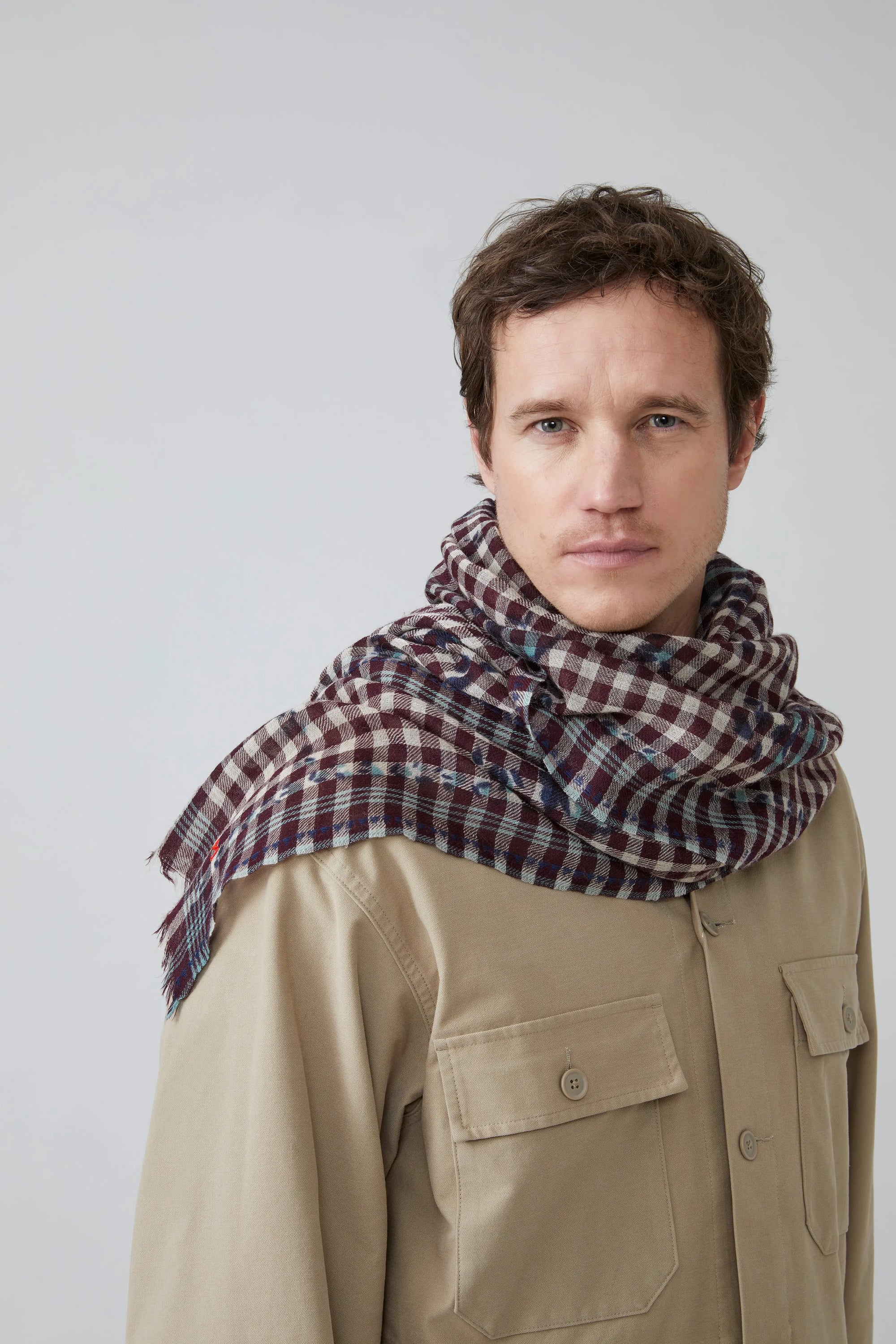 Echarpe N°693 Flowers Fig - Moismont