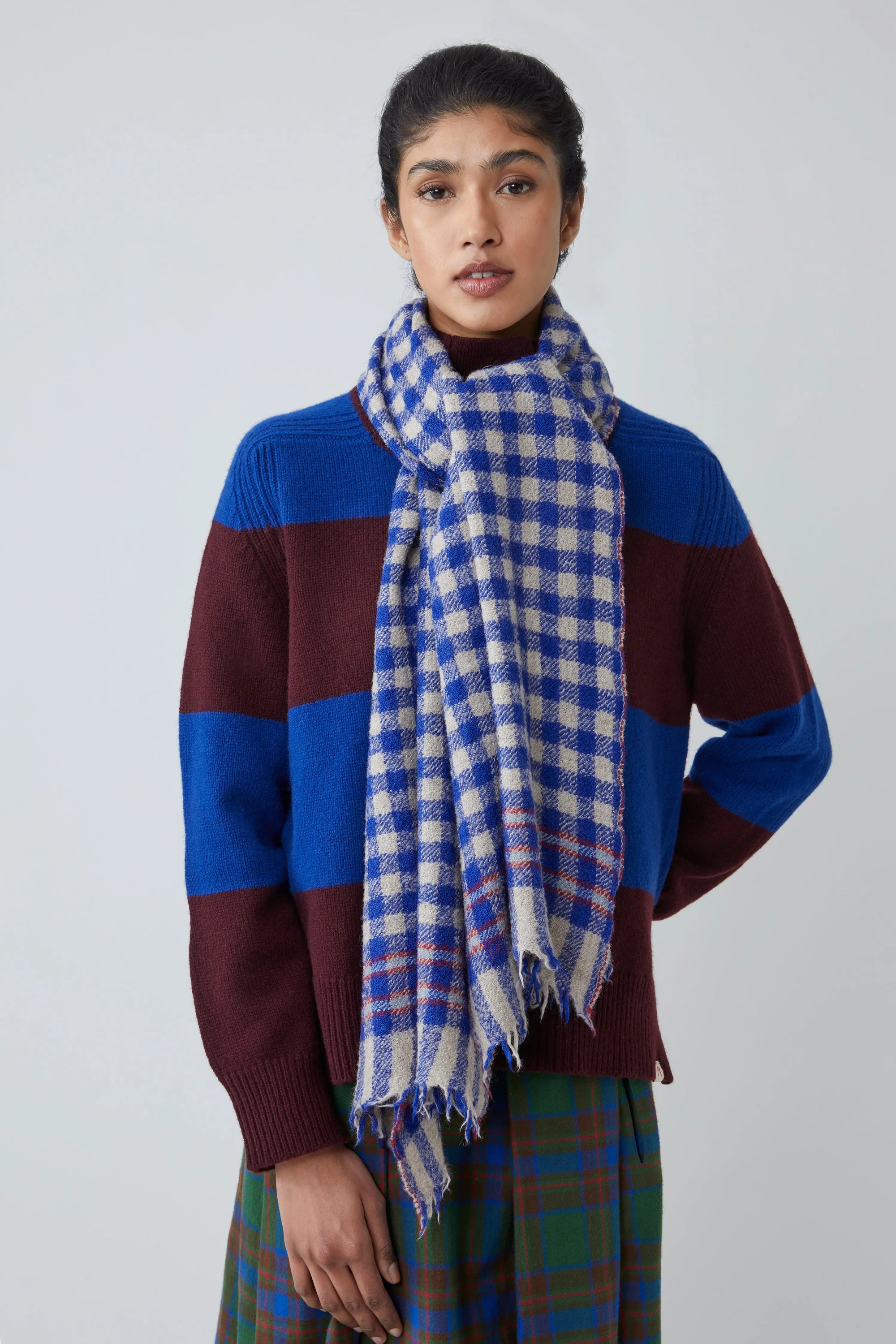 Echarpe N°703 Royal Blue - Moismont