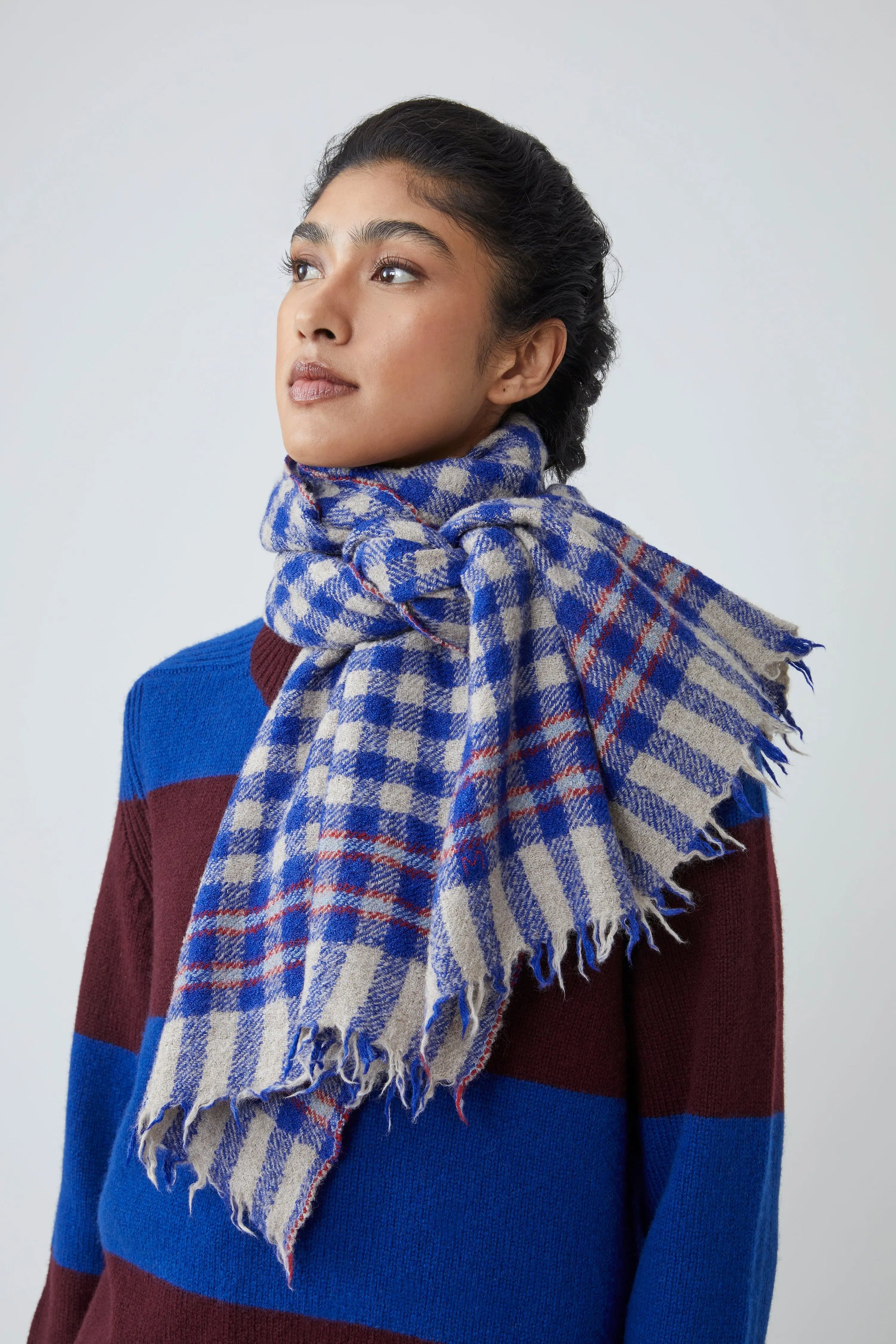 Echarpe N°703 Royal Blue - Moismont