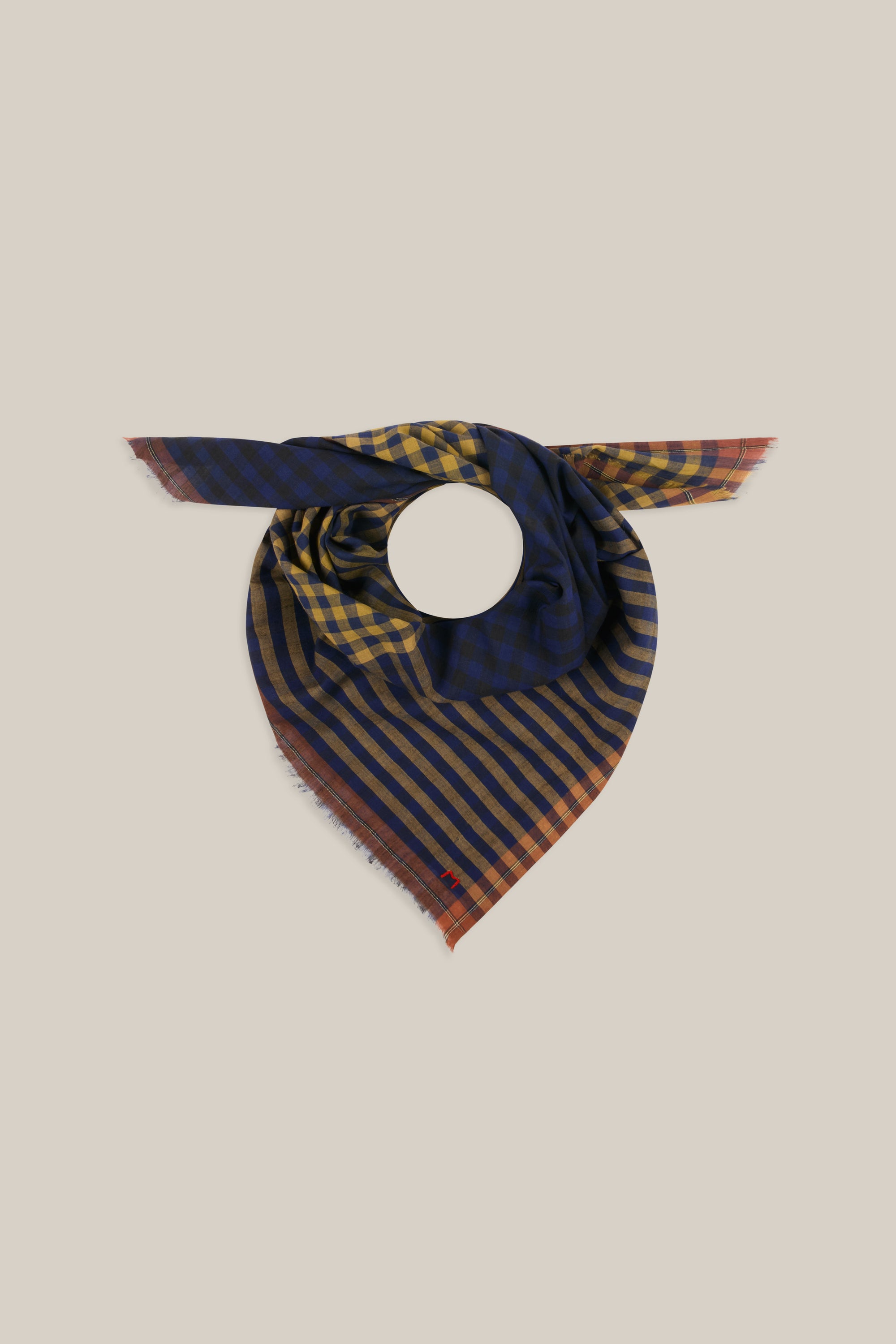 Foulard Poem N°821 Magic Blue