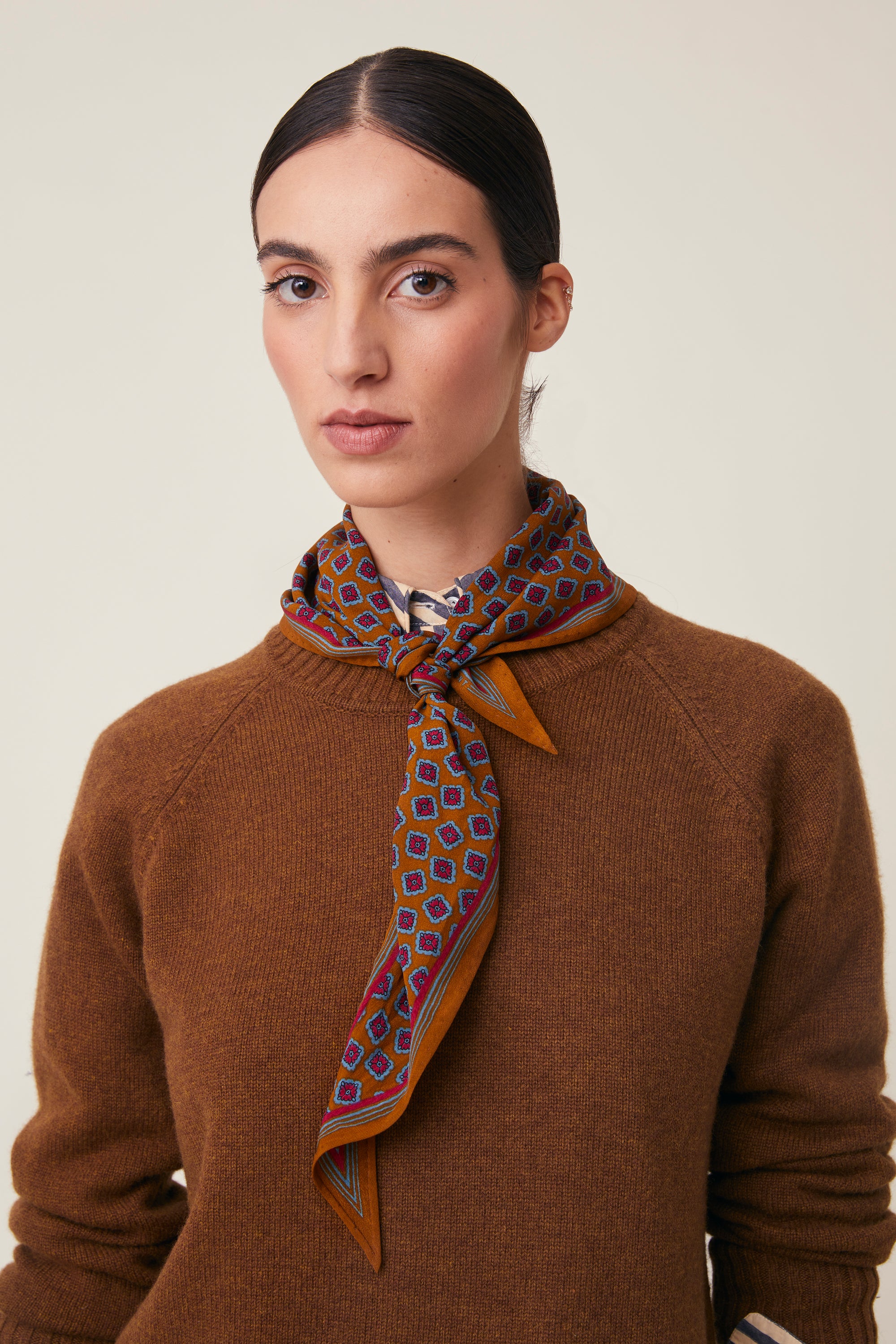 Foulard Cravat N°842 Henna