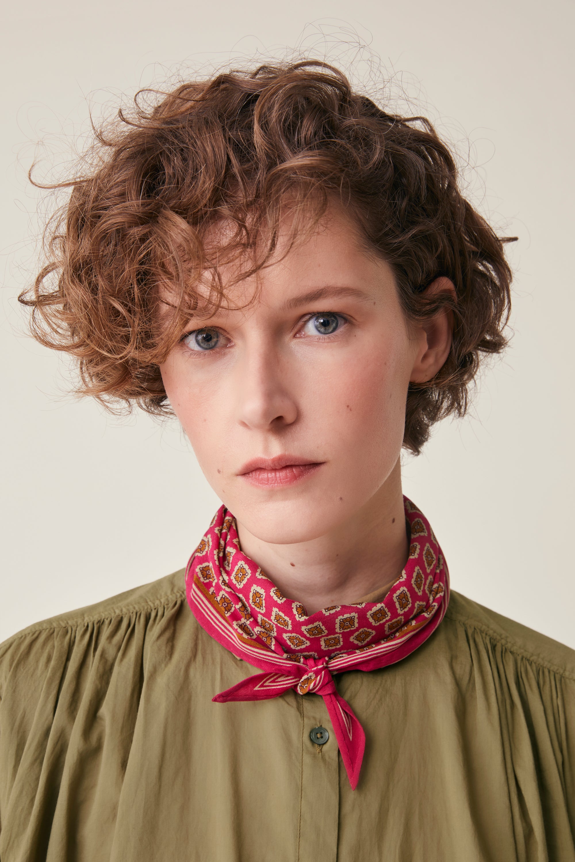 Foulard Cravat N°842 Lipstick