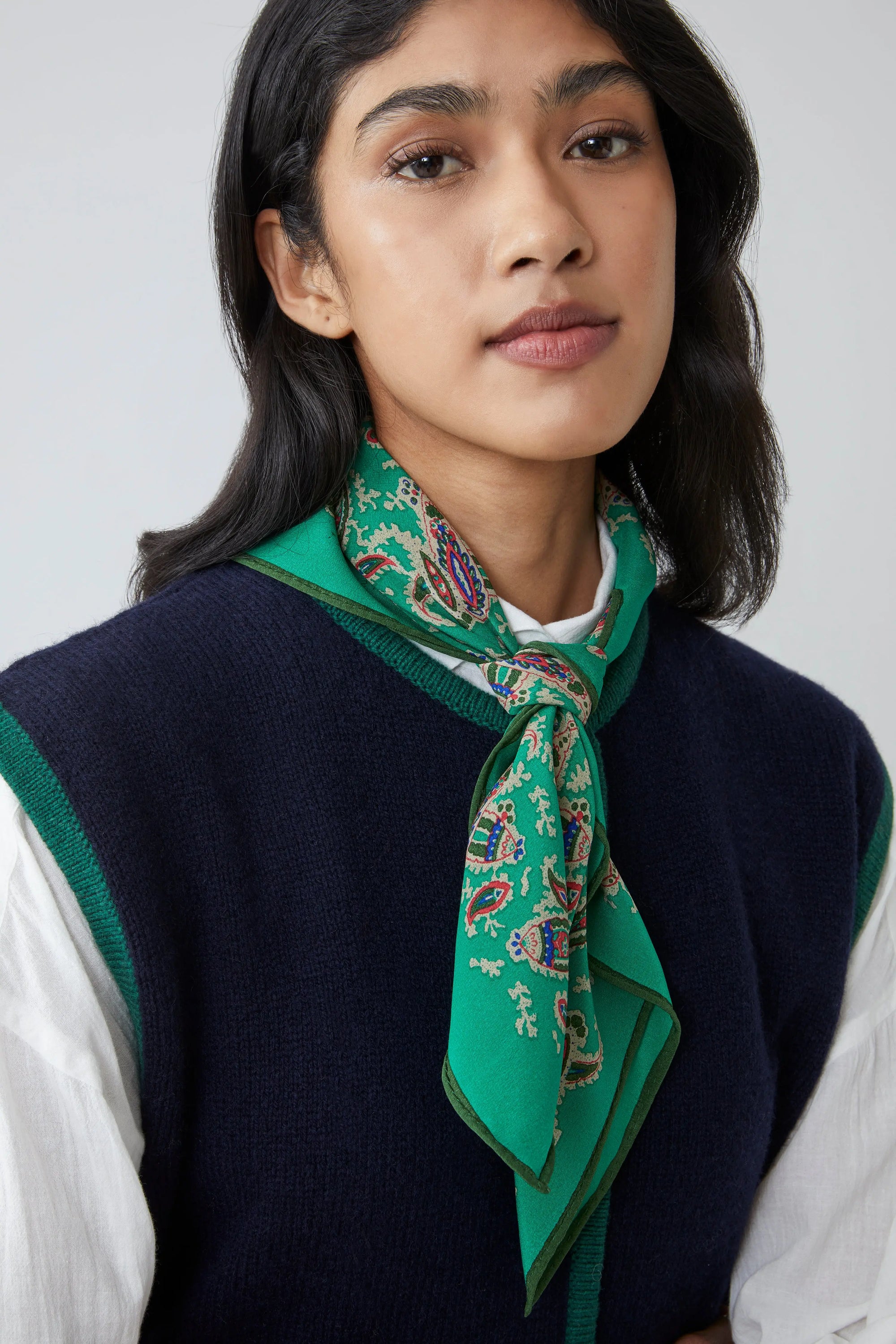 Foulard N°763 Oxford Green - Moismont