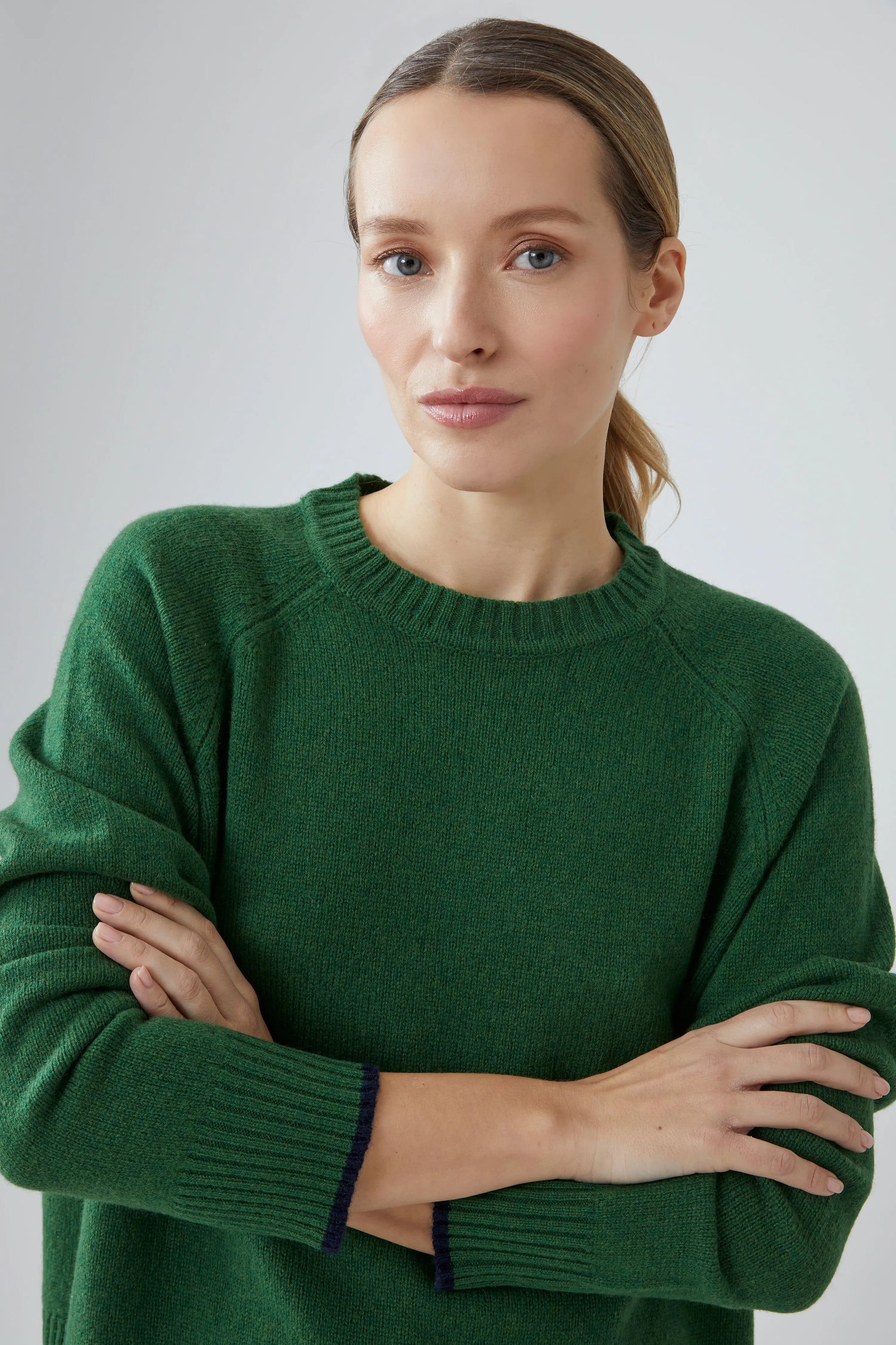 Pull Helen N°208 British Green - Moismont