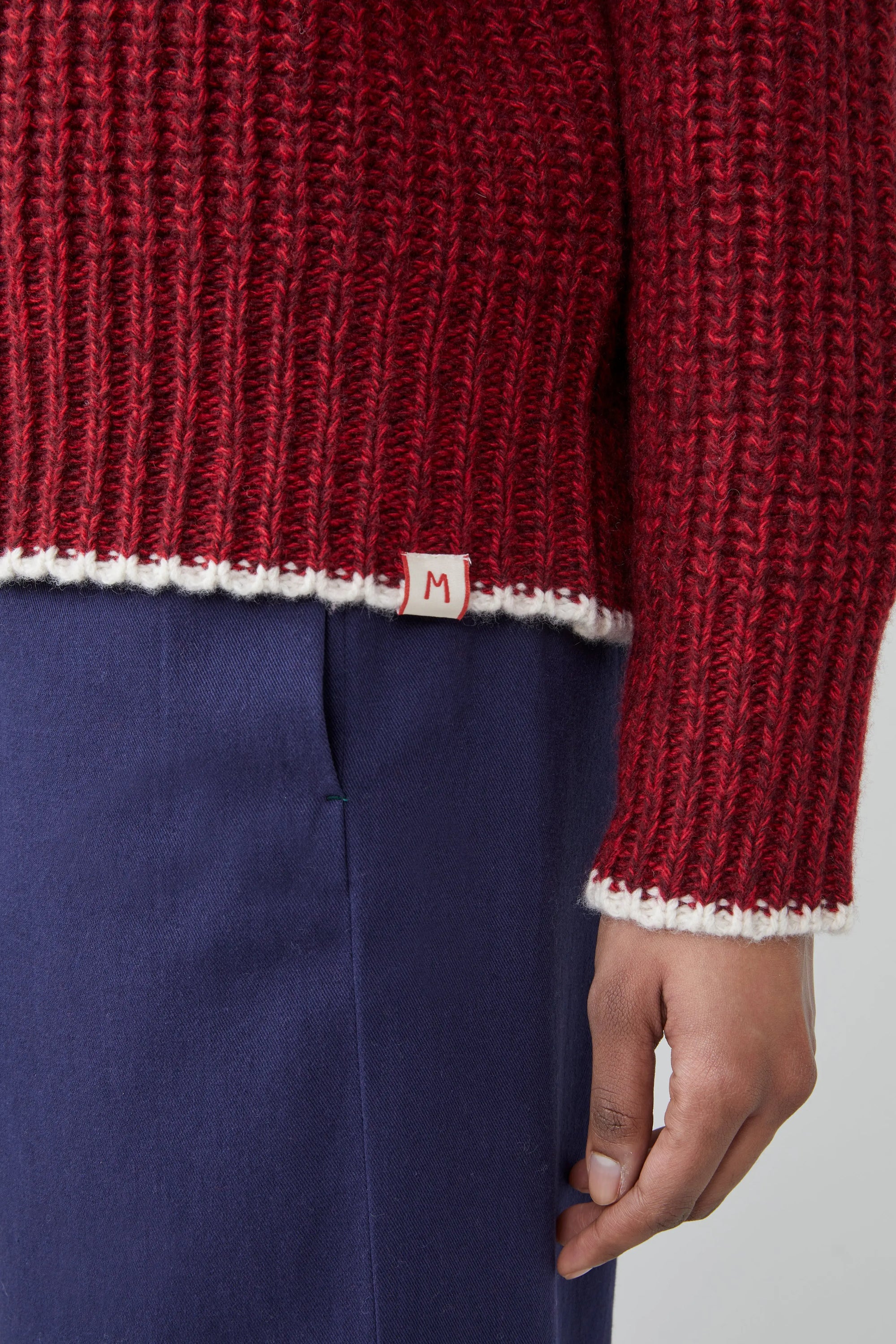 Pull Eliot N°209 Carmin - Moismont