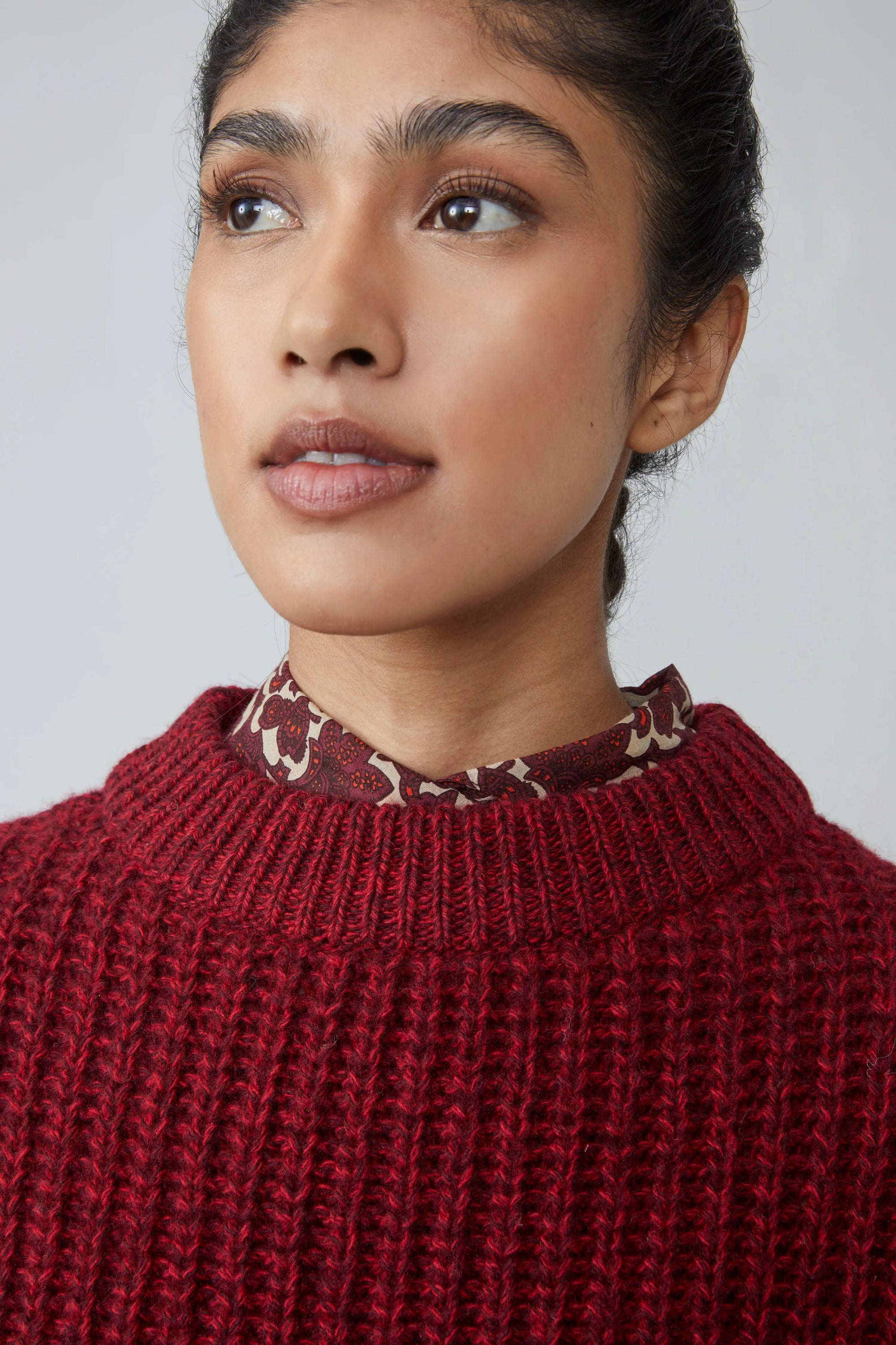 Pull Eliot N°209 Carmin - Moismont