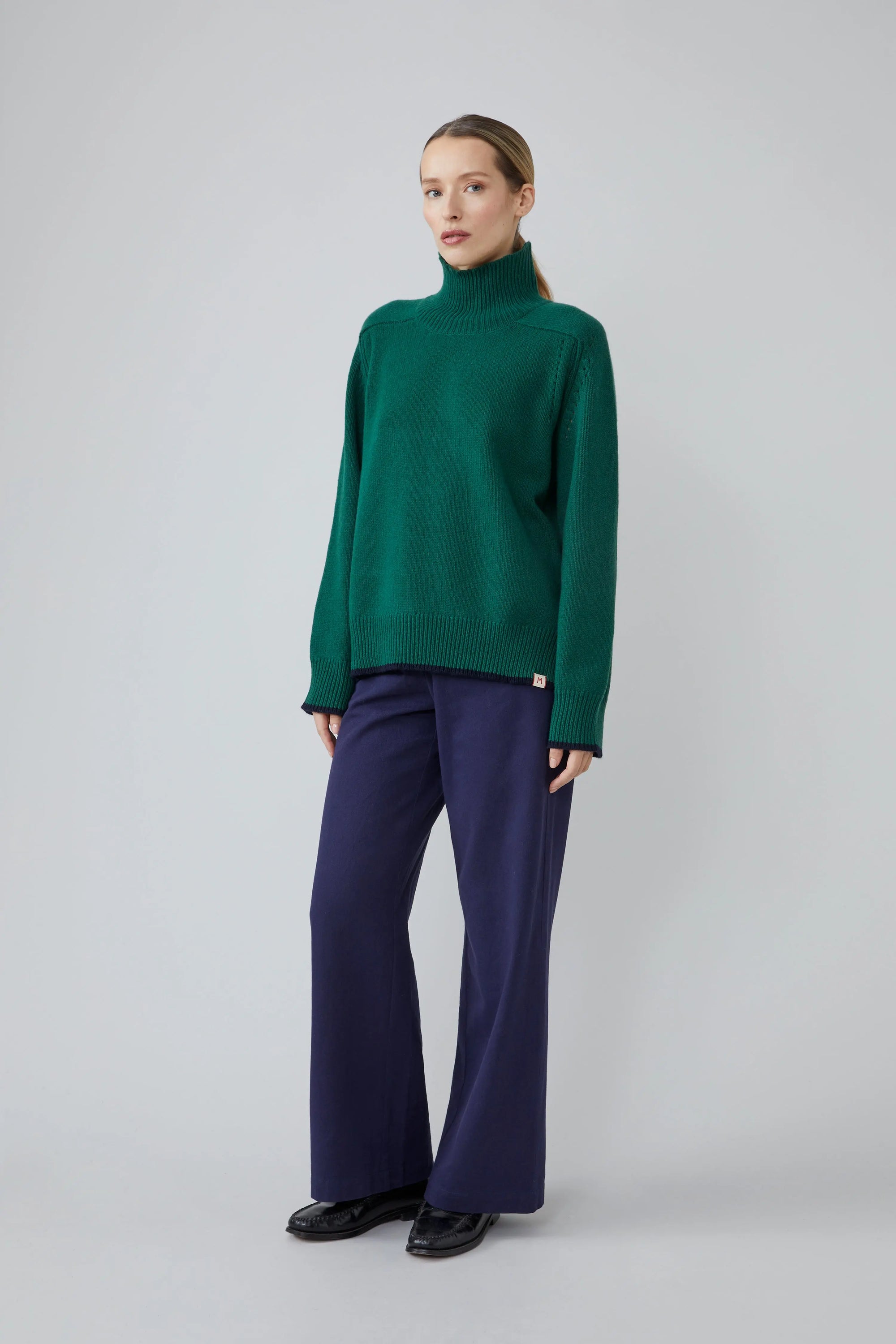 Pull Freya N°211 British Green - Moismont