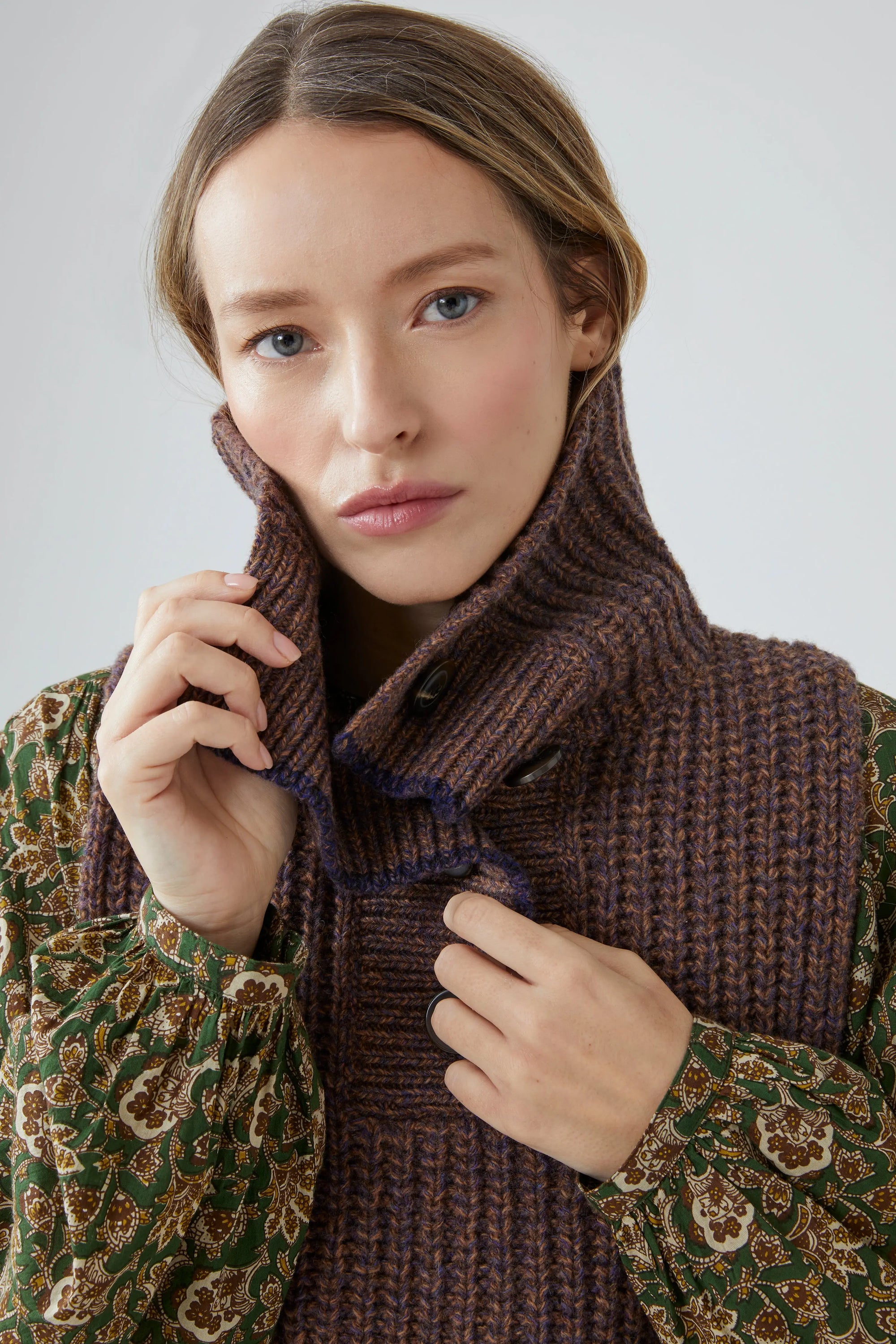 Plastron Lise N°213 Toffee - Moismont