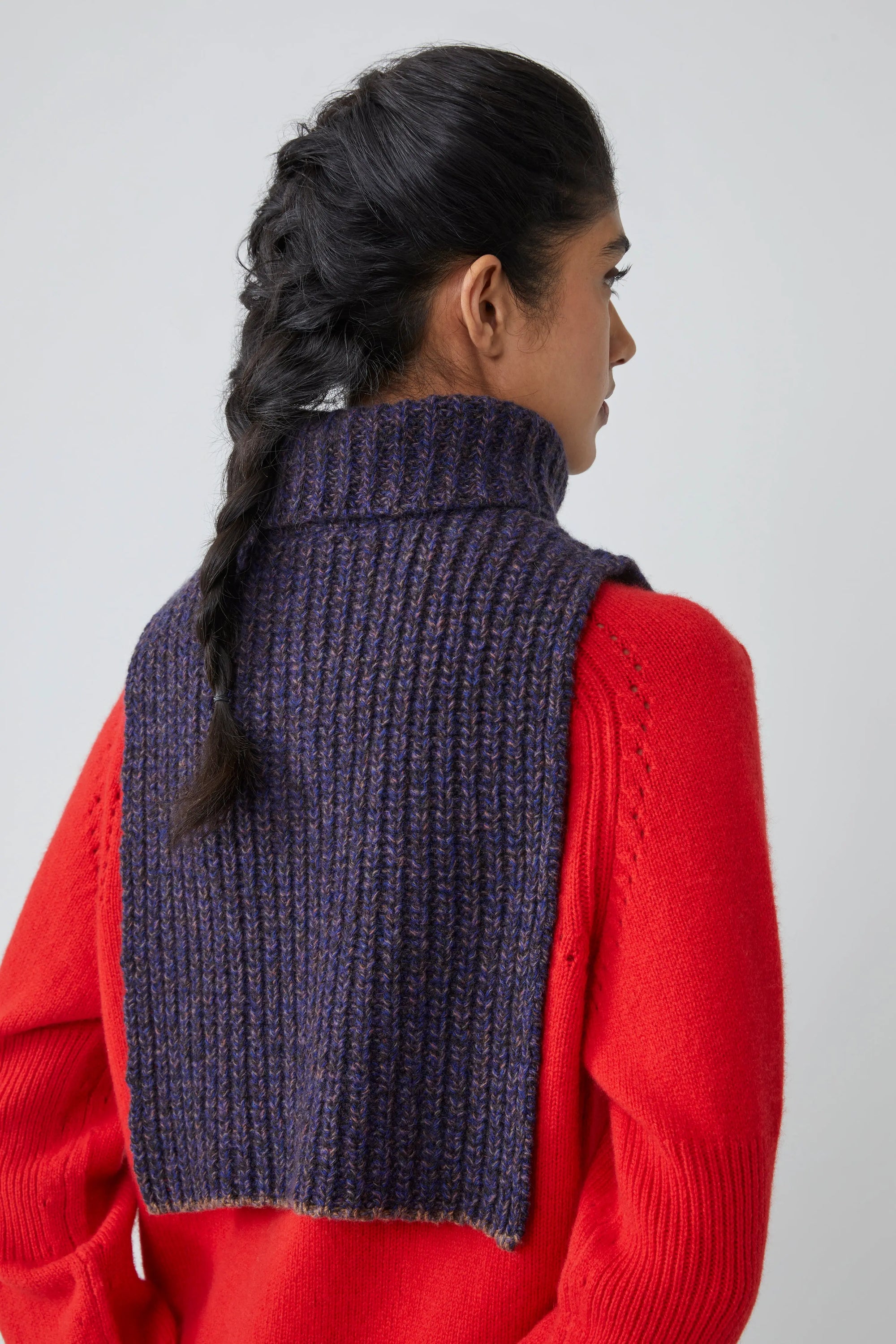 Plastron Lise N°213 Light Mulberry - Moismont