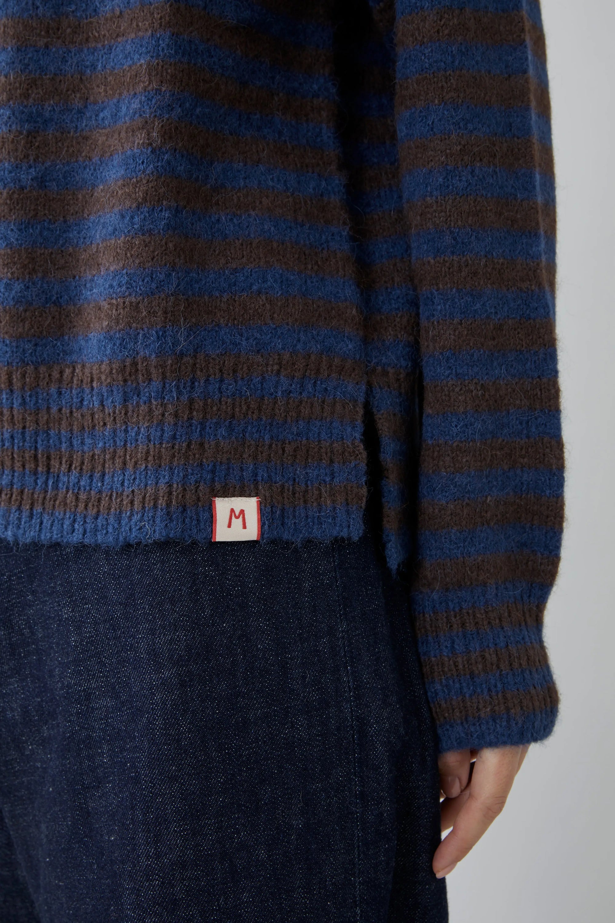 Pull Helena N°214 Stripes Indigo - Moismont