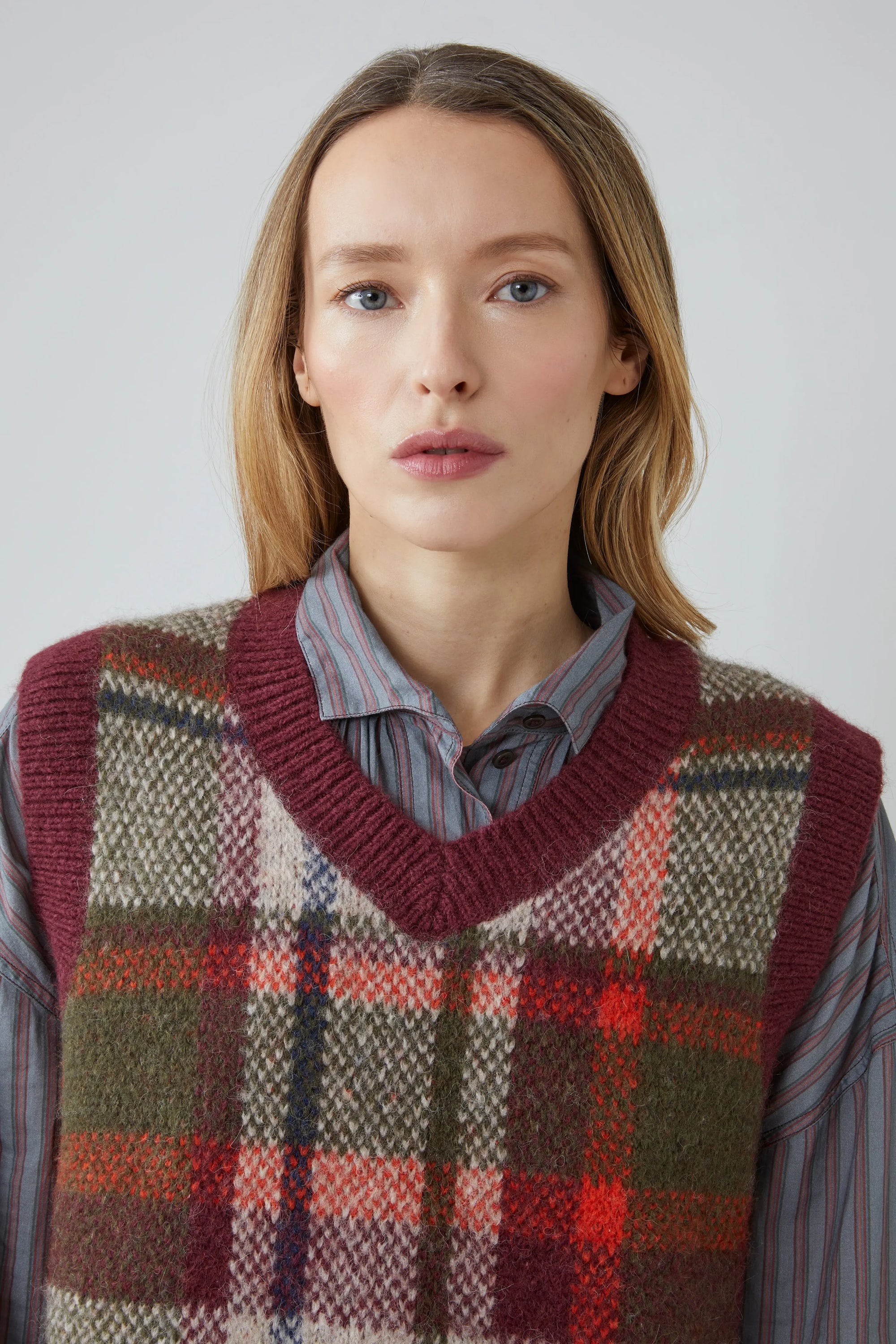 Pull Kyle N°215 Tartan Paper - Moismont