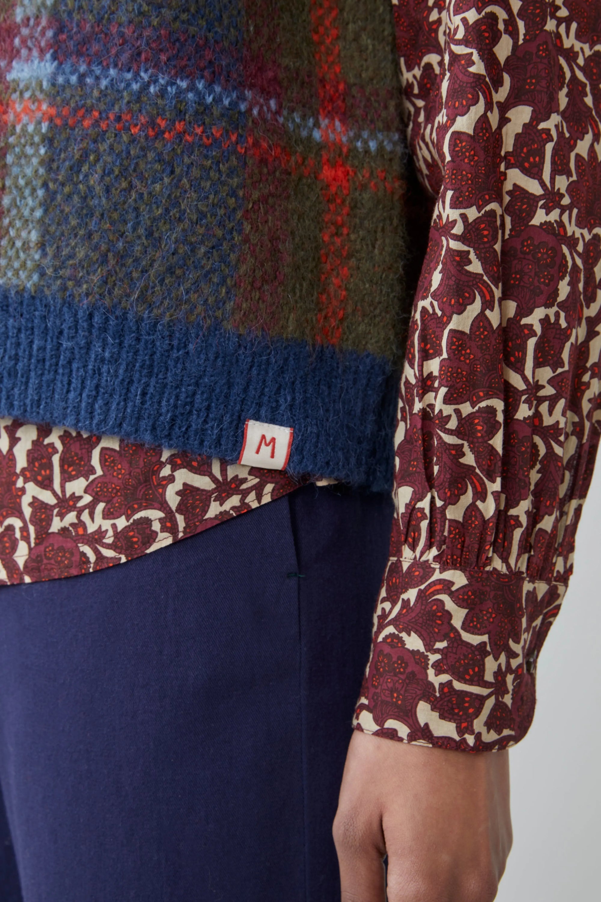 Pull Kyle N°215 Tartan Hunter Green - Moismont