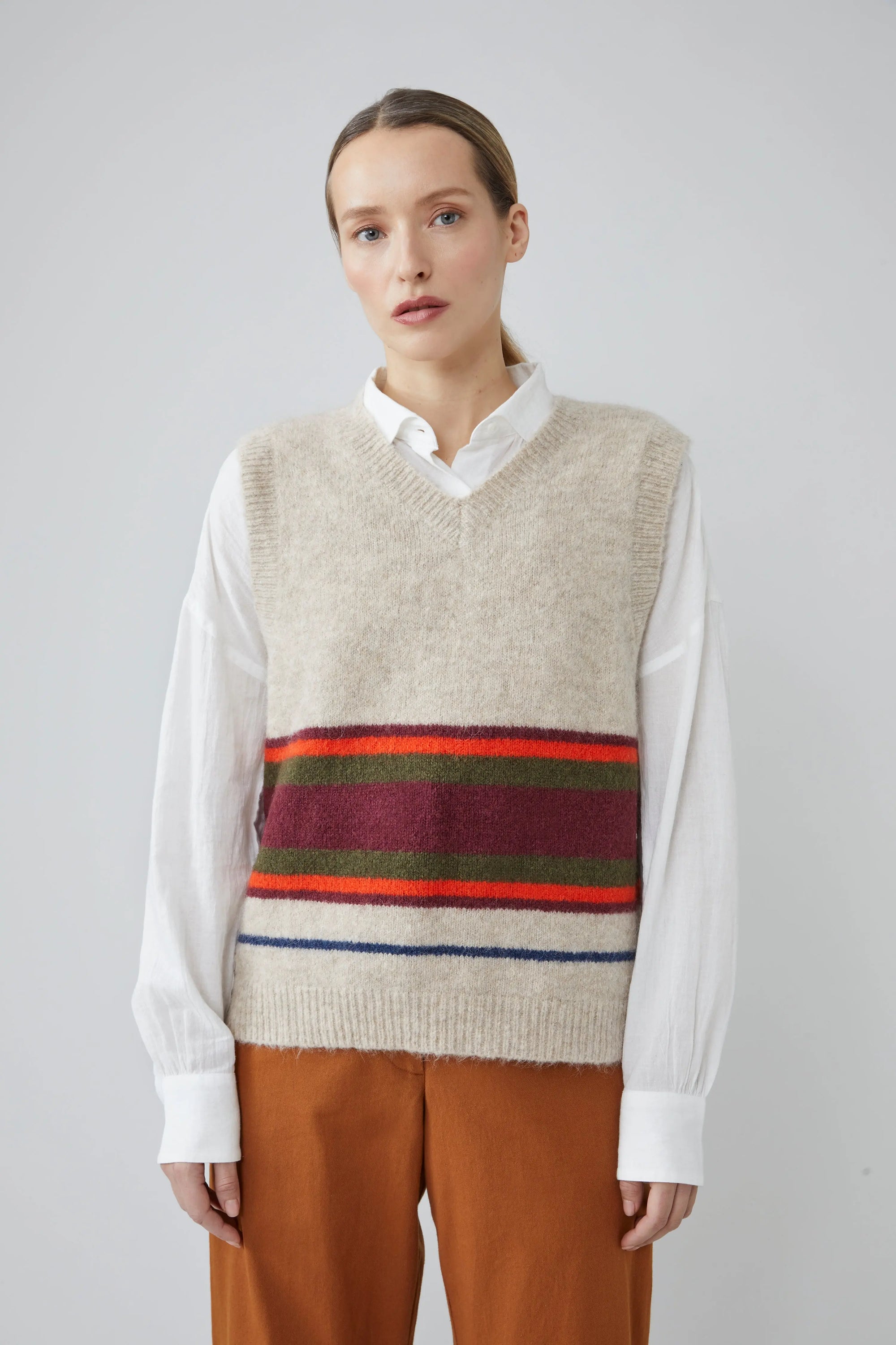 Pull Kyle N°215 Club Stripe Paper - Moismont