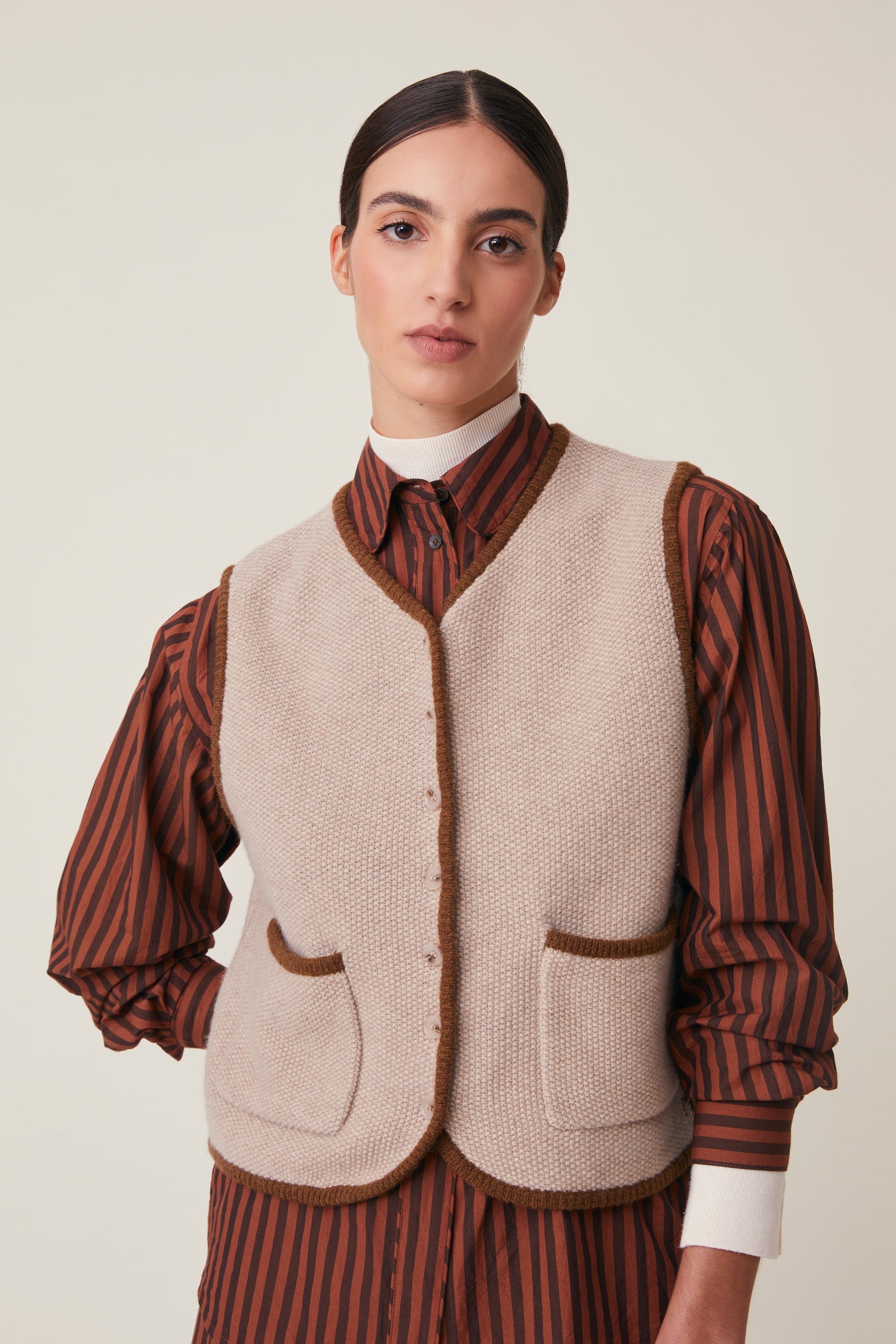 Gilet Angele N°232 Cord