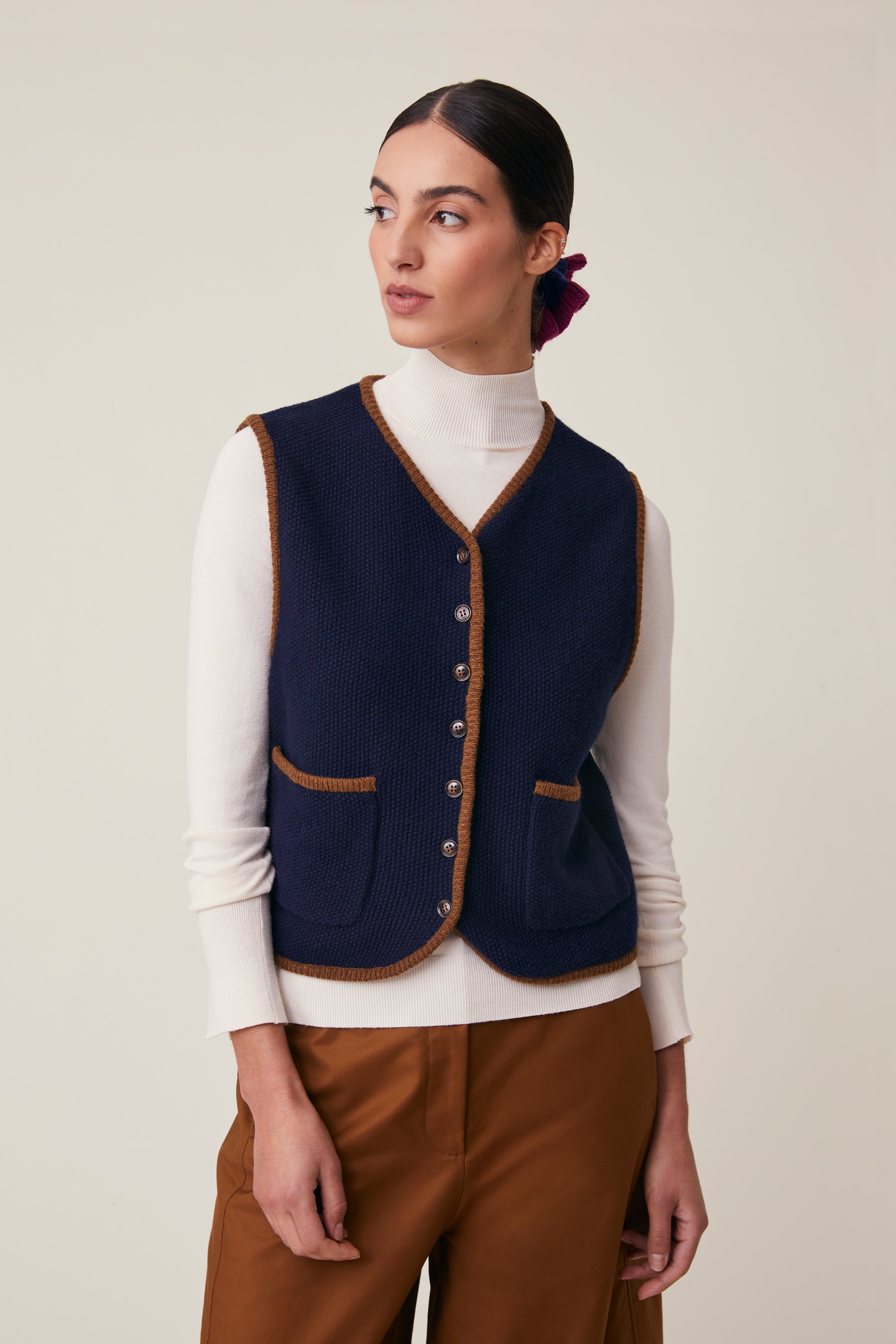 Gilet Angele N°232 Magic Blue