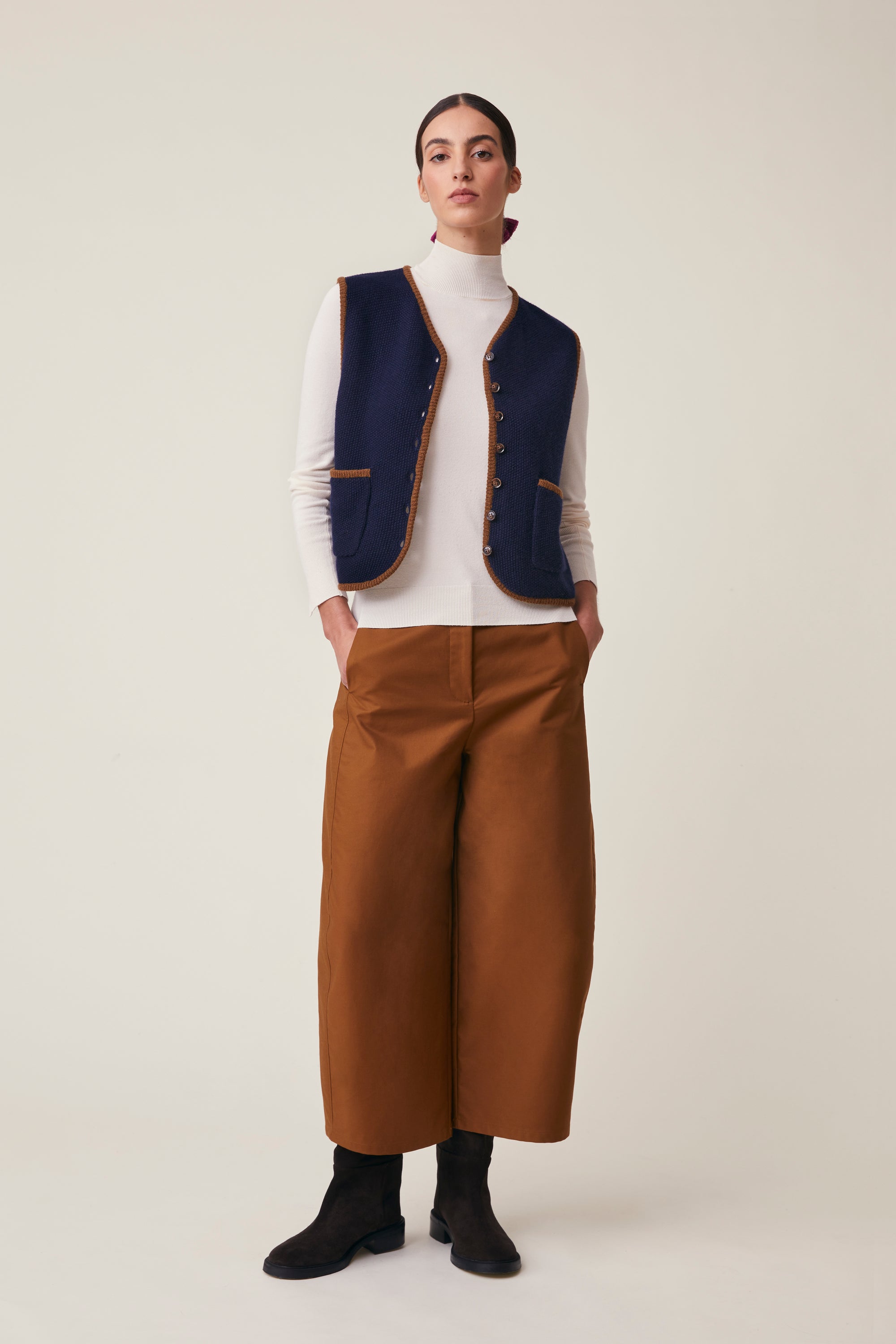 Gilet Angele N°232 Magic Blue