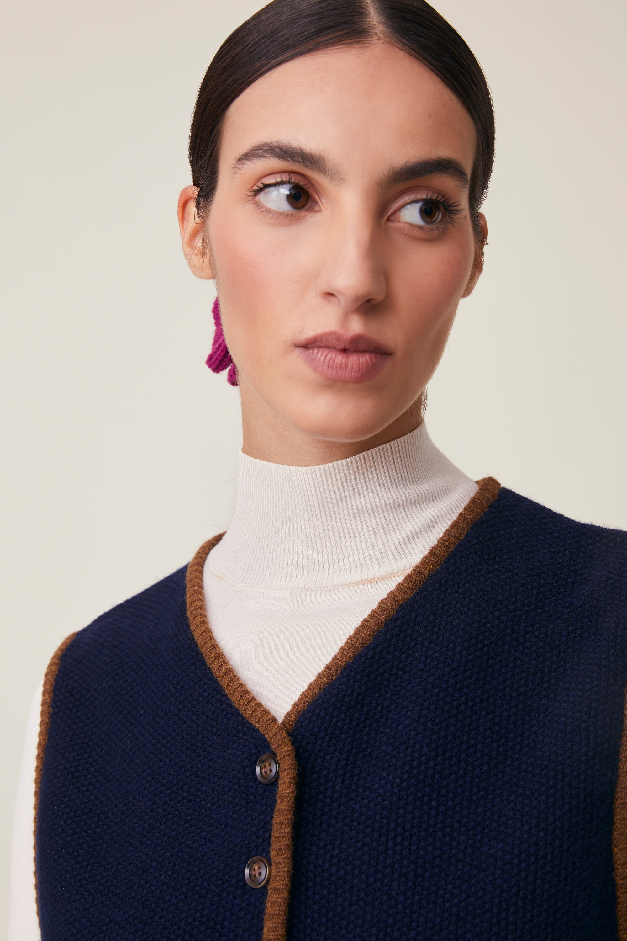 Gilet Angele N°232 Magic Blue