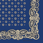 Gilet Paula N°742 Patchwork Royal Blue