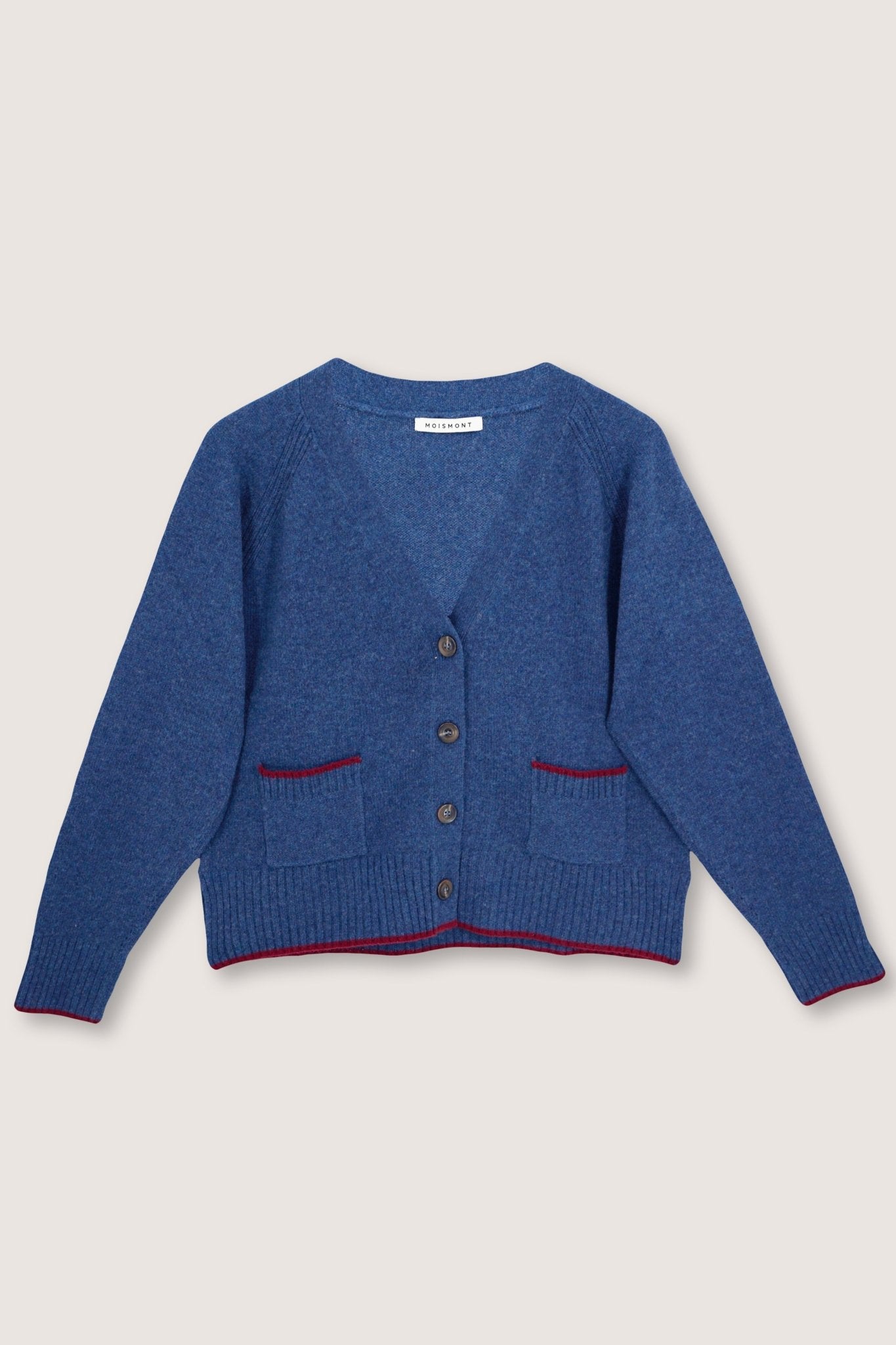 Cardigan Louison N°202 Denim Blue - Moismont