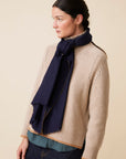 Echarpe N°100 Navy Blue - Moismont