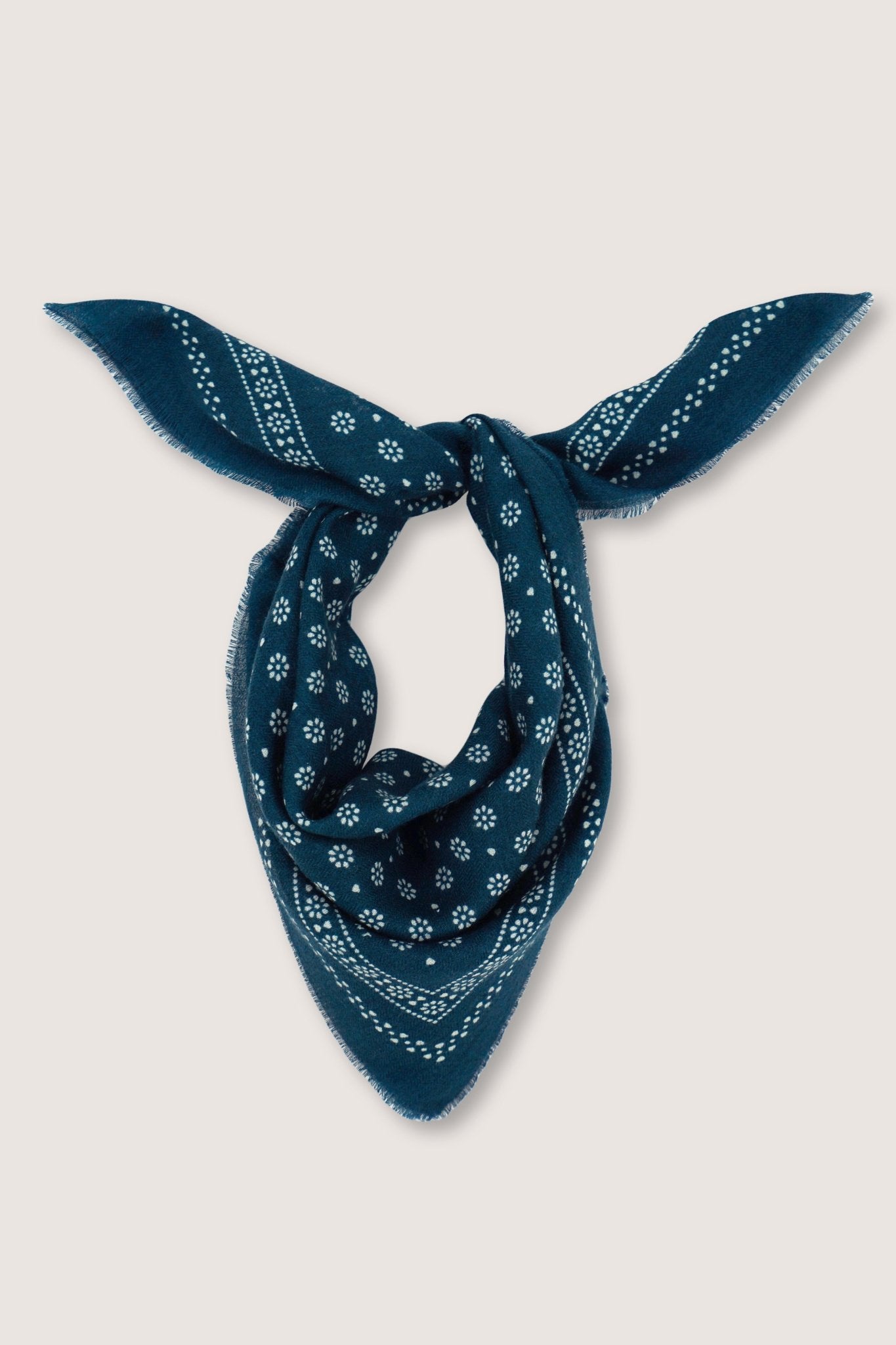 Foulard N°676 Navy Blue - Moismont