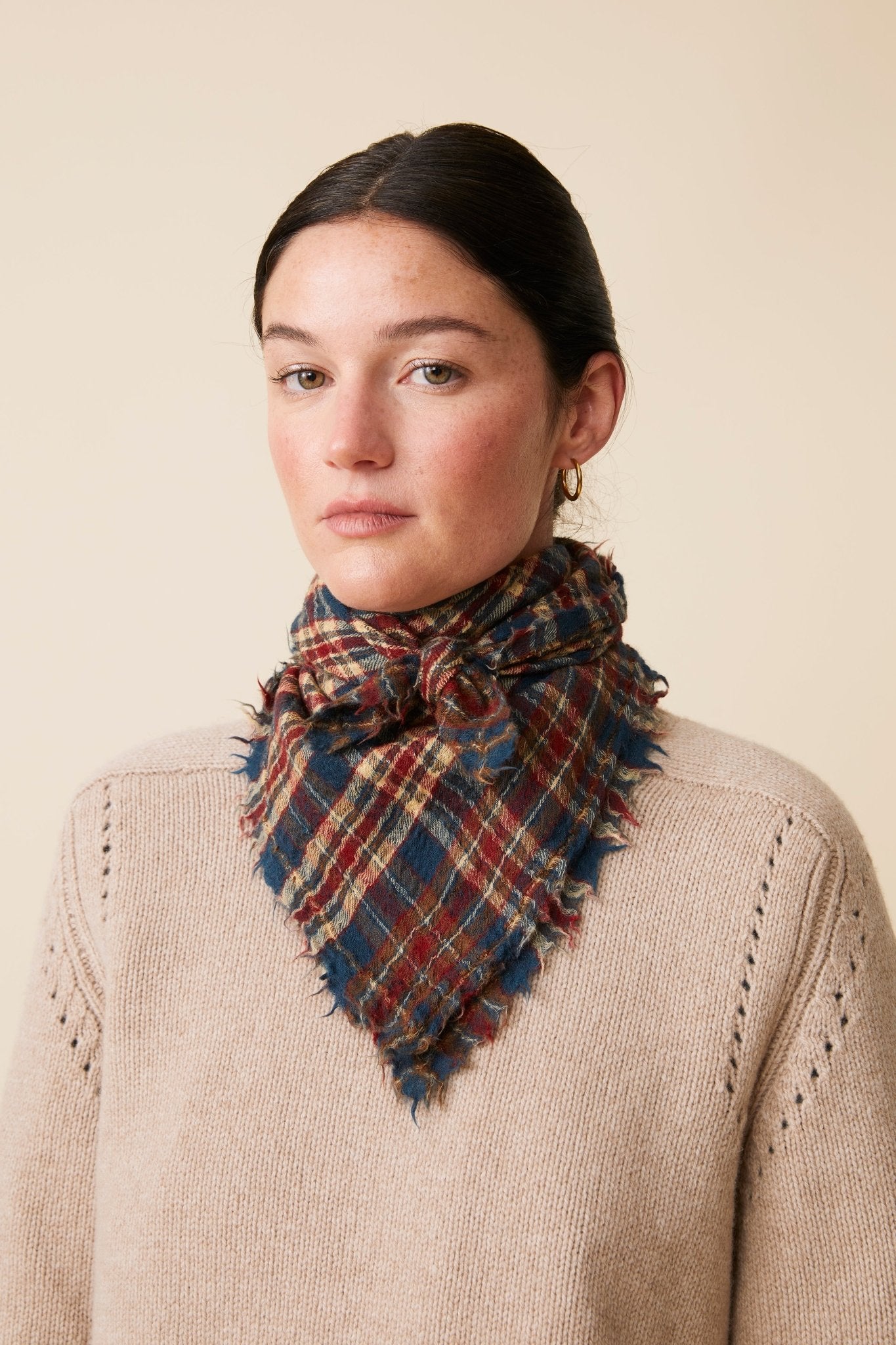 Foulard N°677 Navy Blue - Moismont