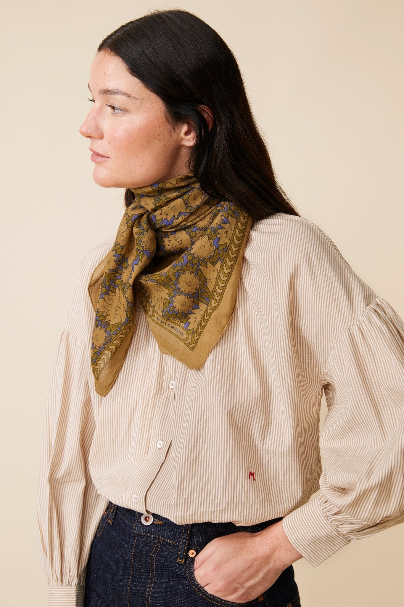 Foulard N°680 Khaki - Moismont