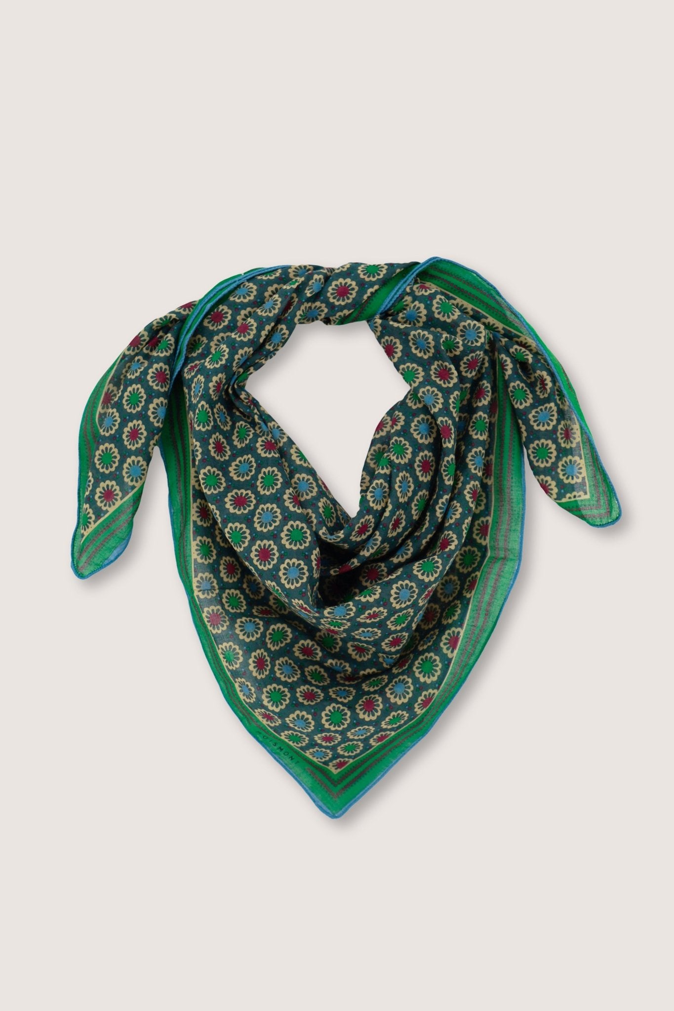 Foulard N°715 Duck Green - Moismont