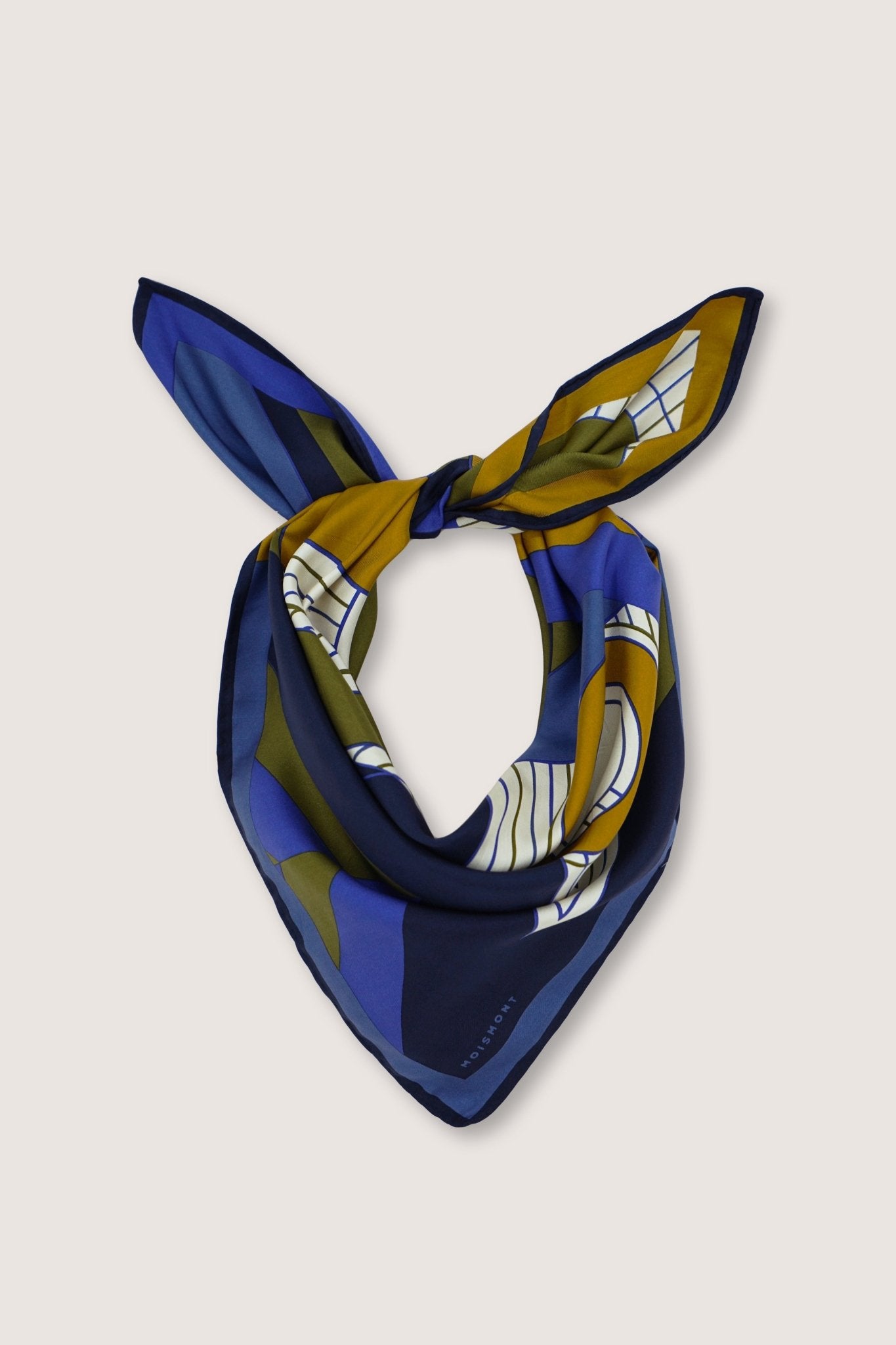 Foulard N°743 Navy Blue - Moismont