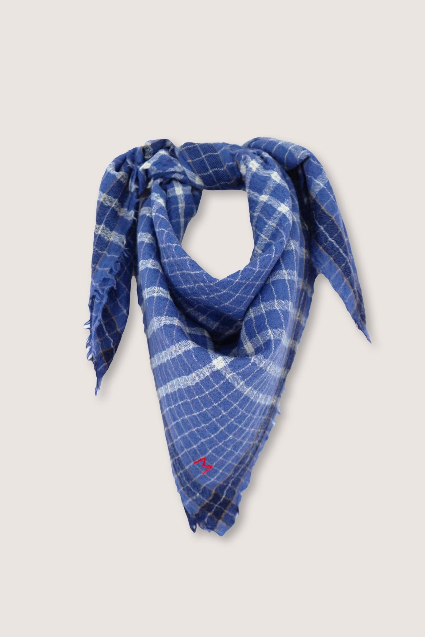 Foulard N°744 Denim Blue - Moismont