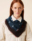 Foulard N°746 Navy Blue - Moismont