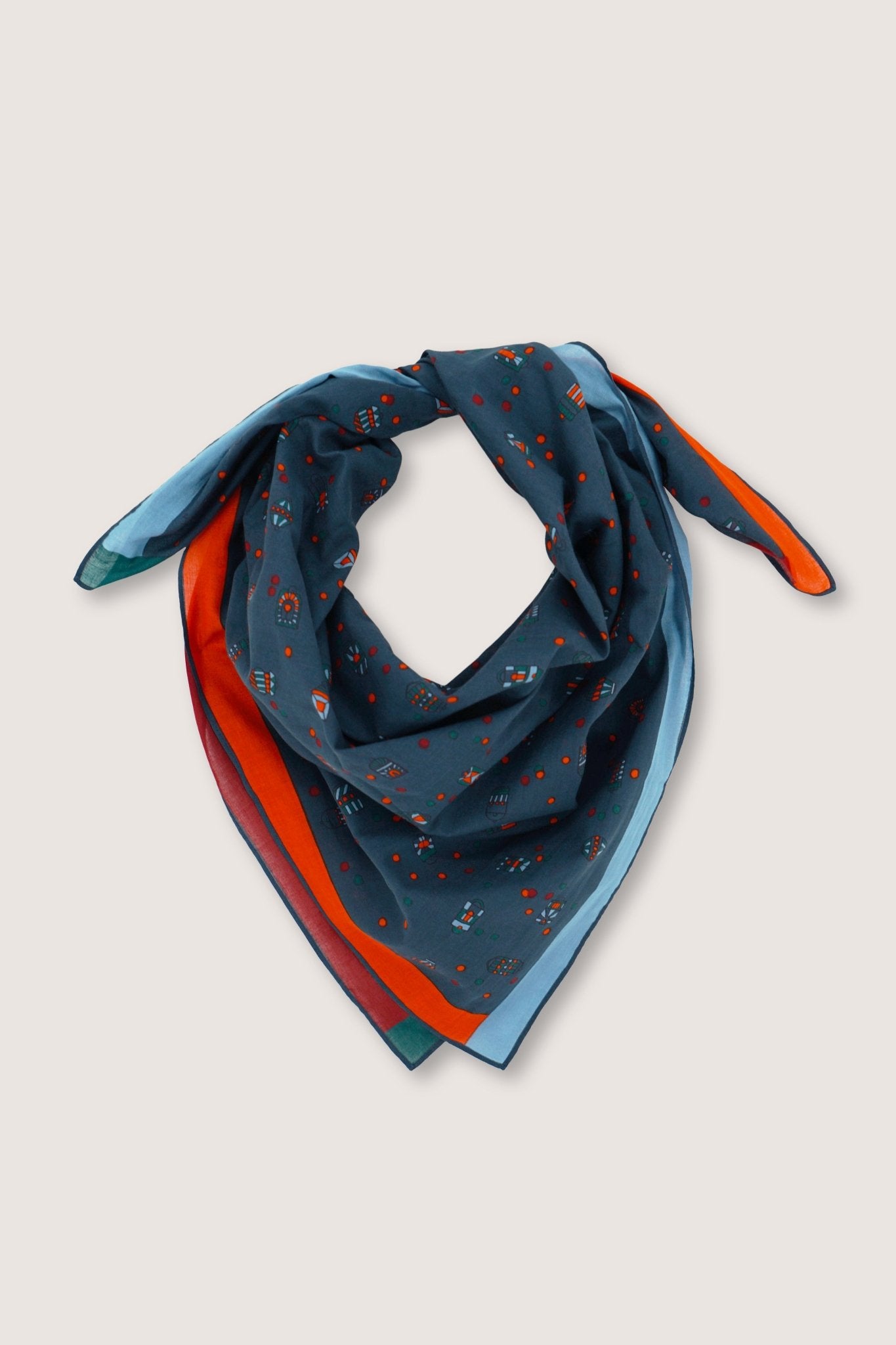 Foulard N°747 Duck Green - Moismont