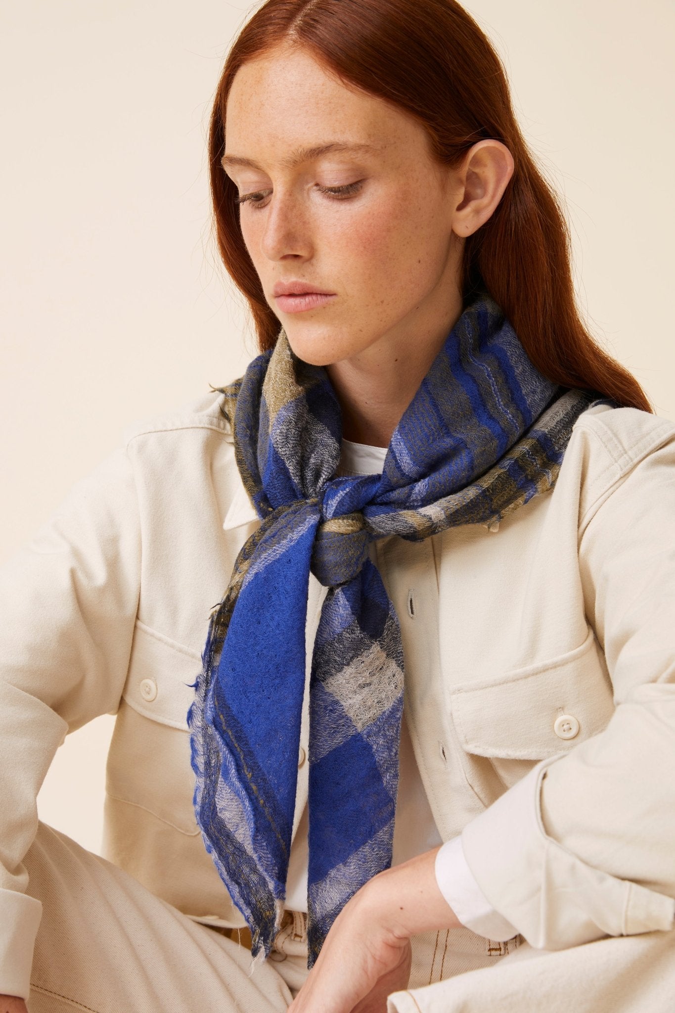 Foulard N°752 Royal Blue - Moismont