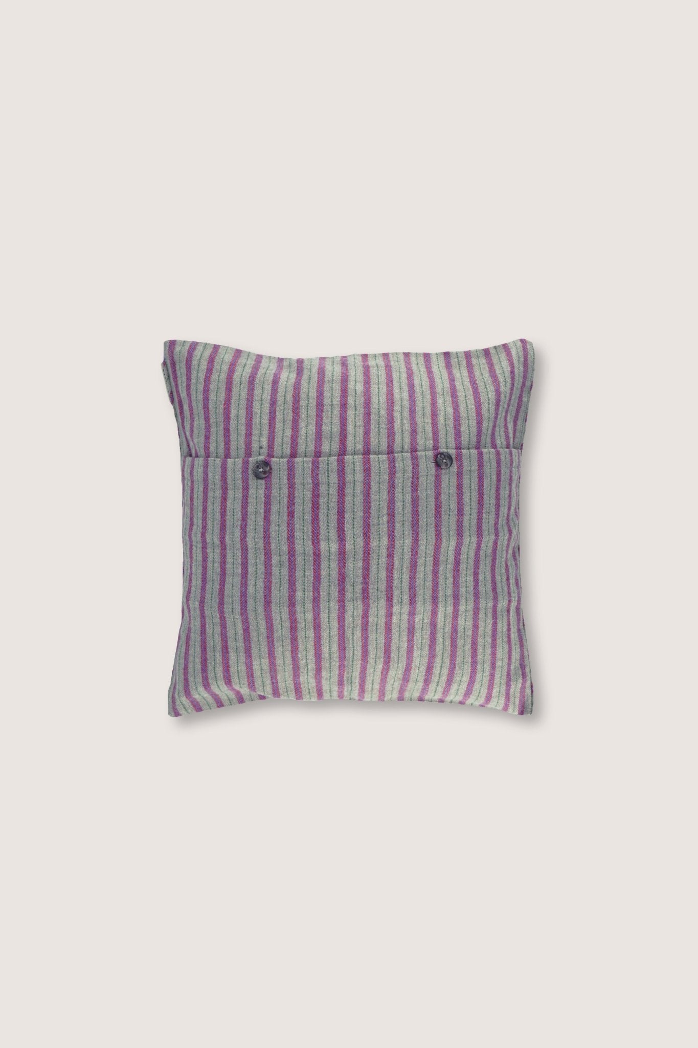 Housse de coussin laine N°80 Green Tea - Moismont